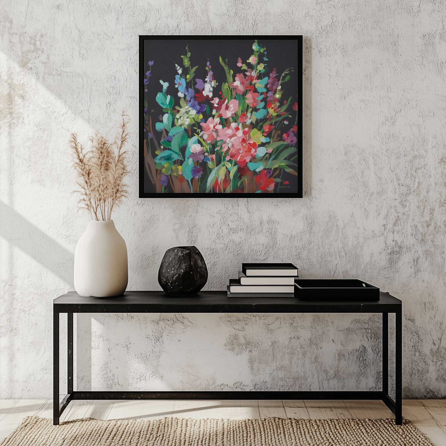 Picture of art in a room