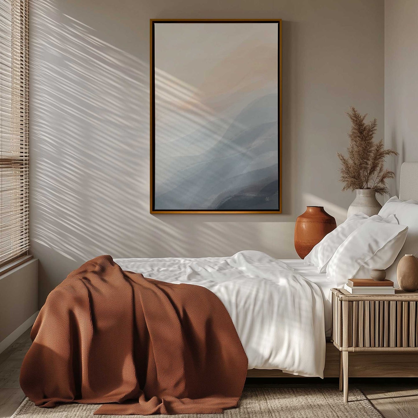 Picture of art in a room