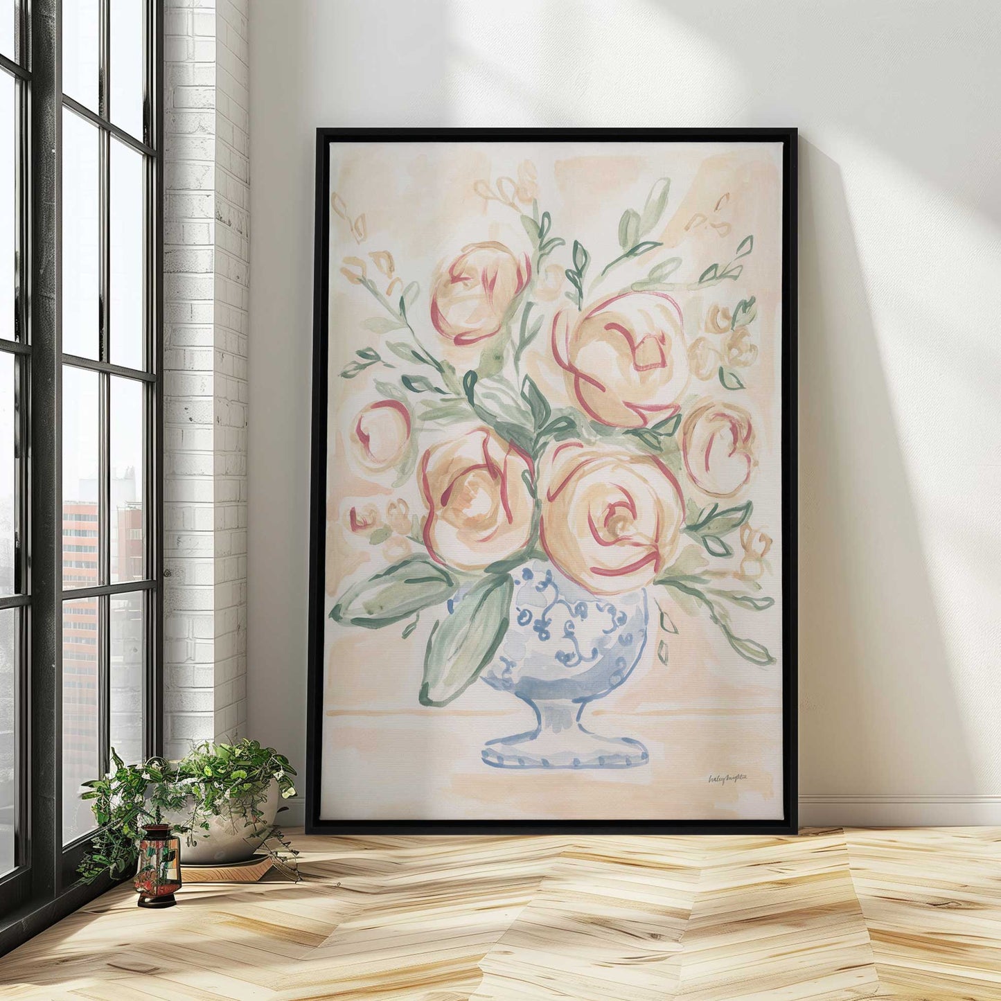 Picture of art in a room