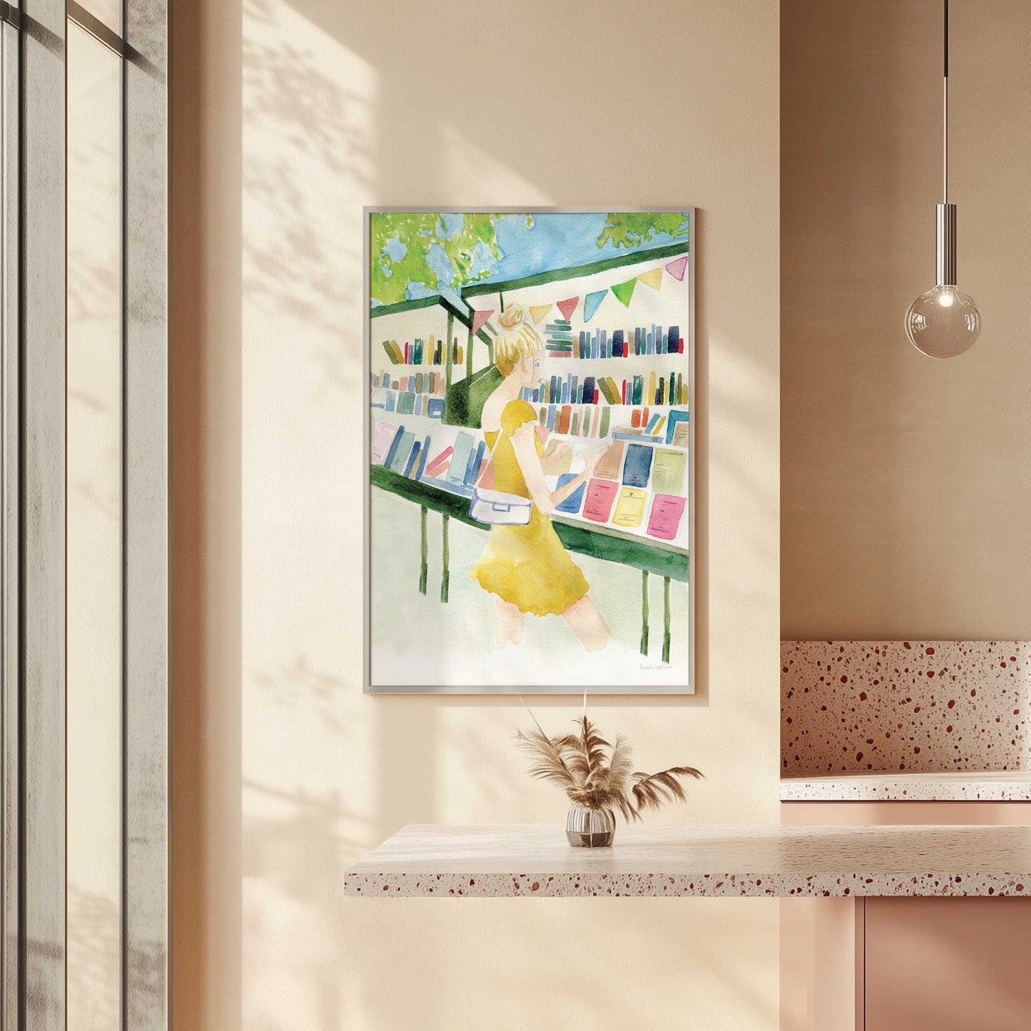 Picture of art in a room