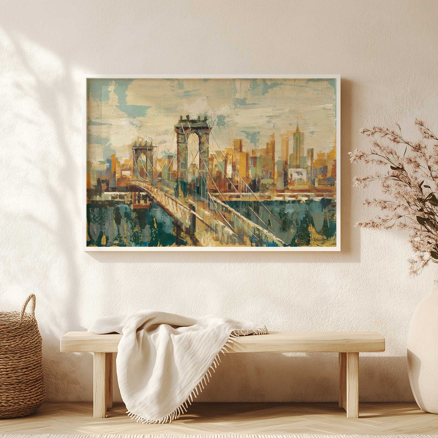 Picture of art in a room