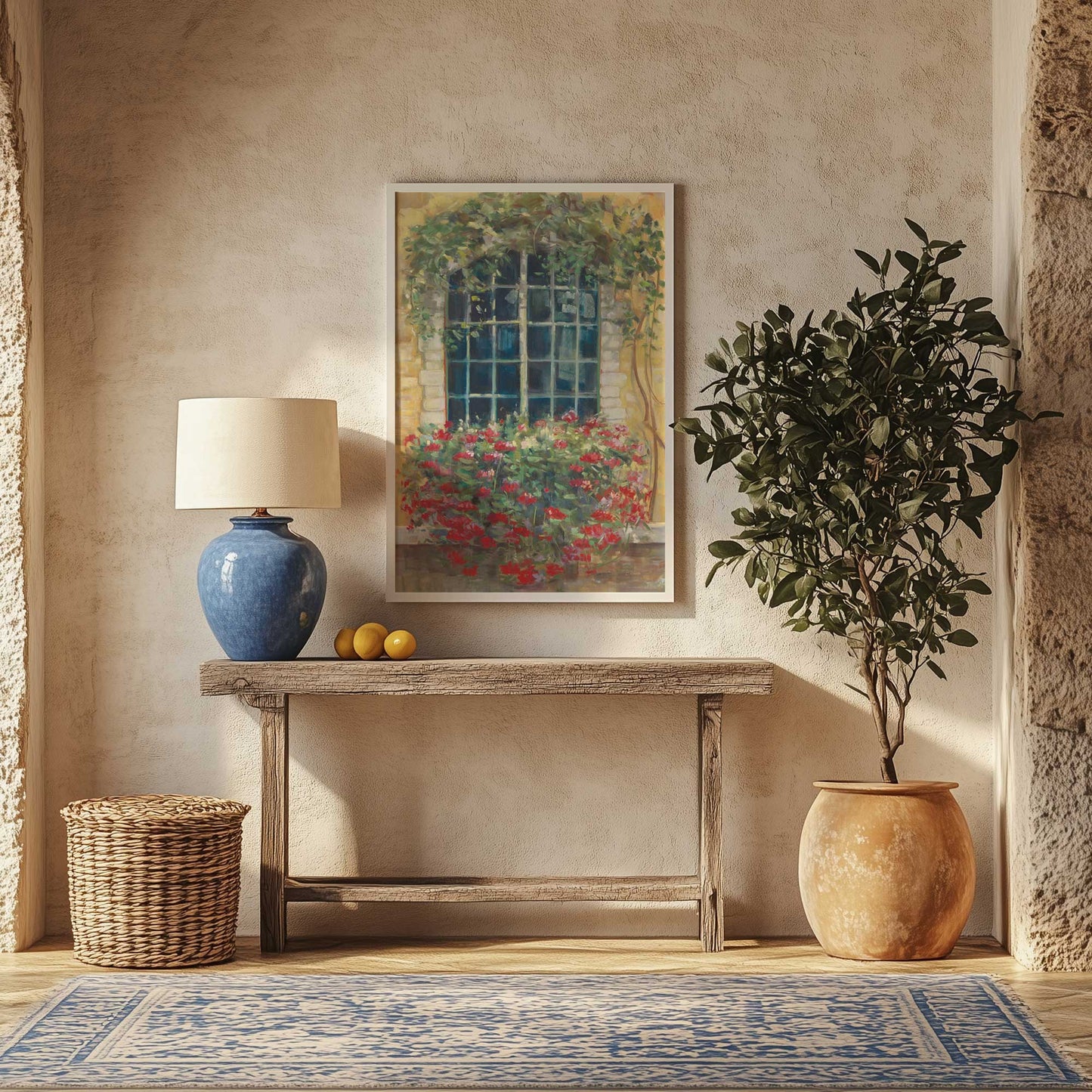 Picture of art in a room