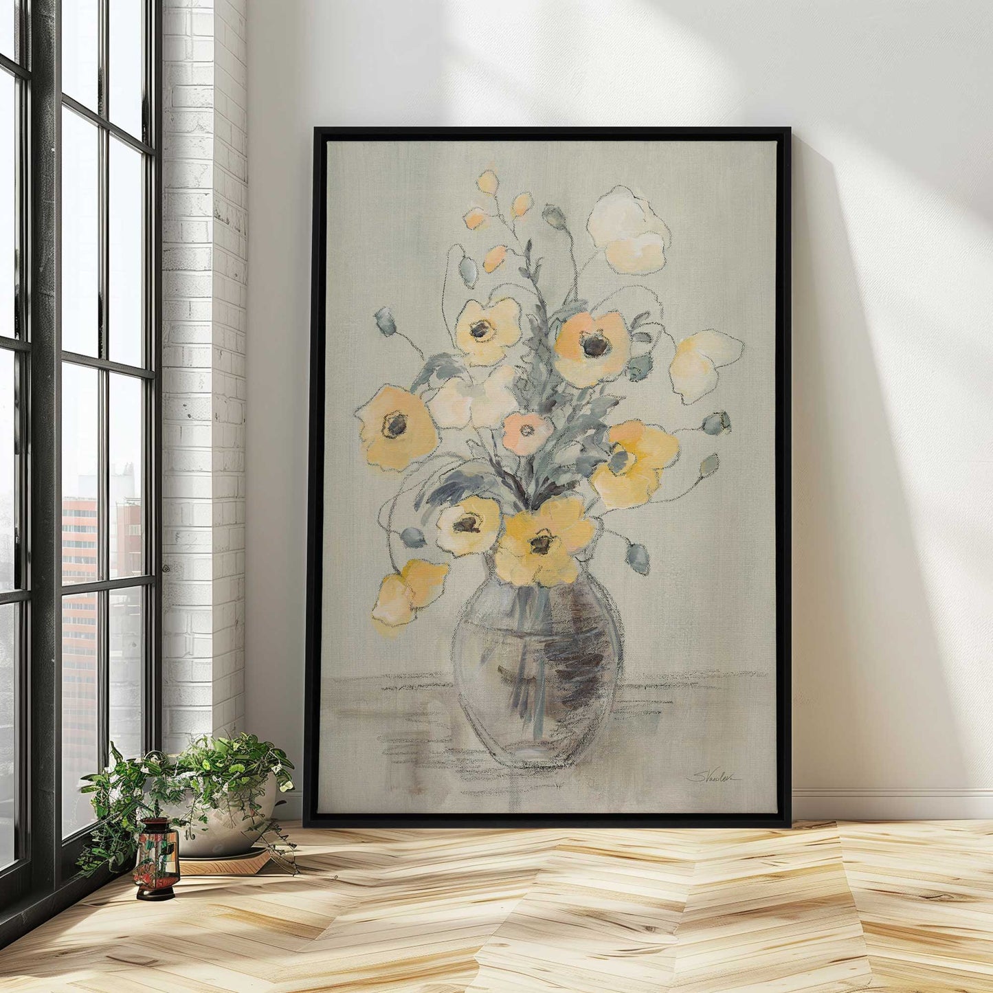 Picture of art in a room