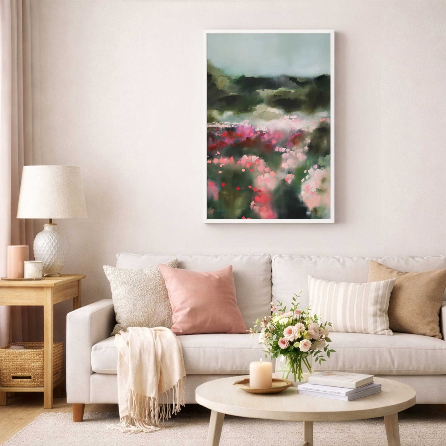 Picture of art in a room