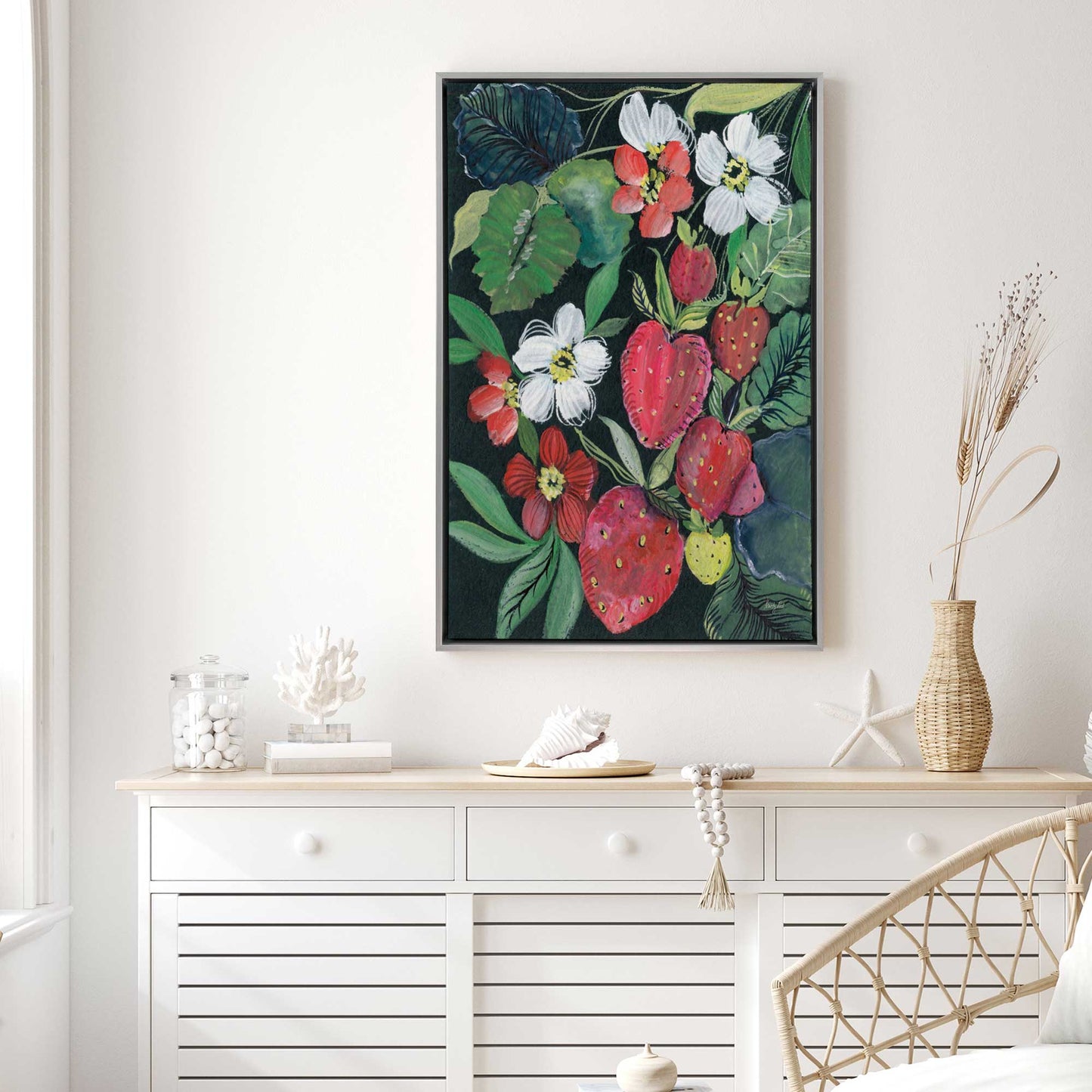 Picture of art in a room