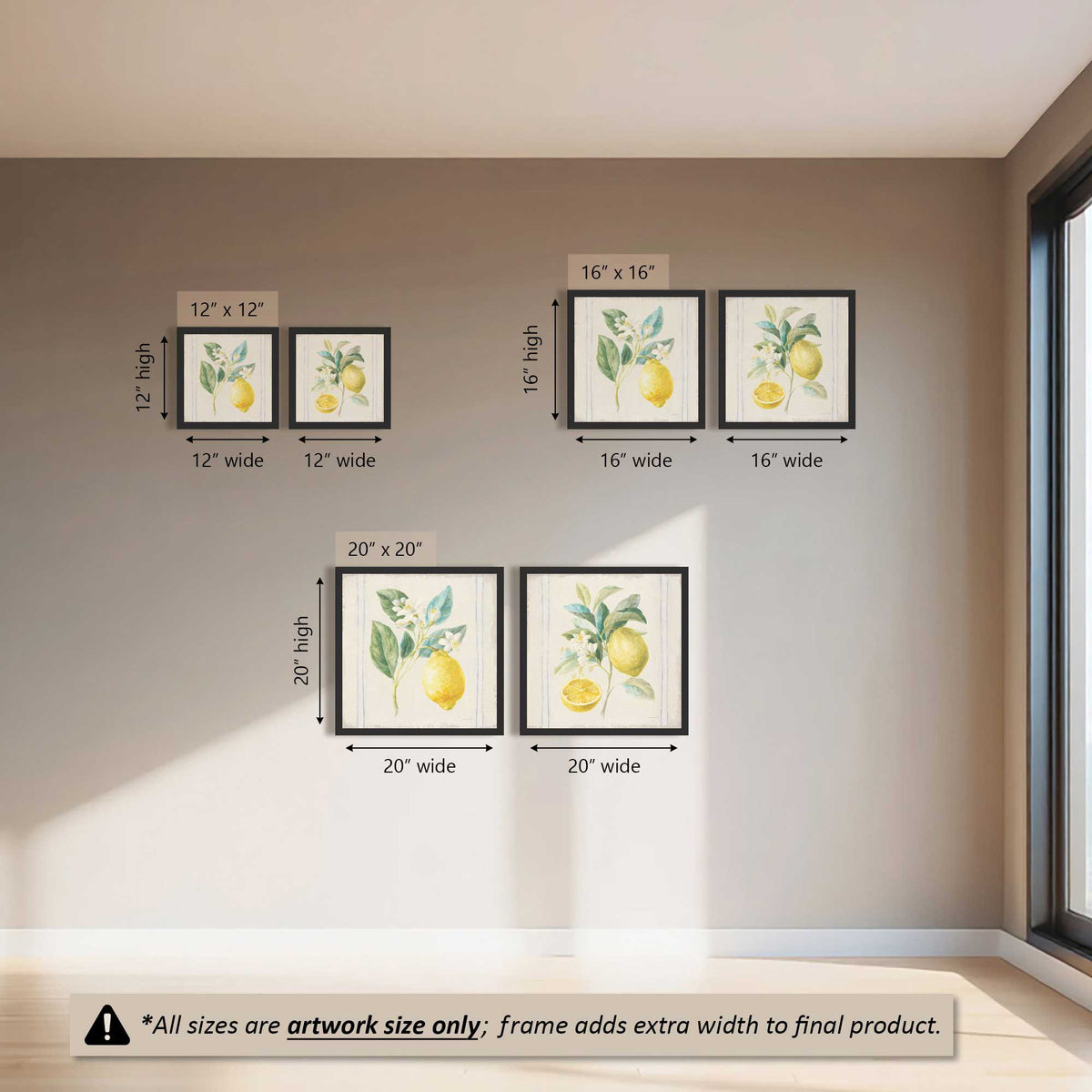 Zesty Little Sunshine Set of 2 Art Prints