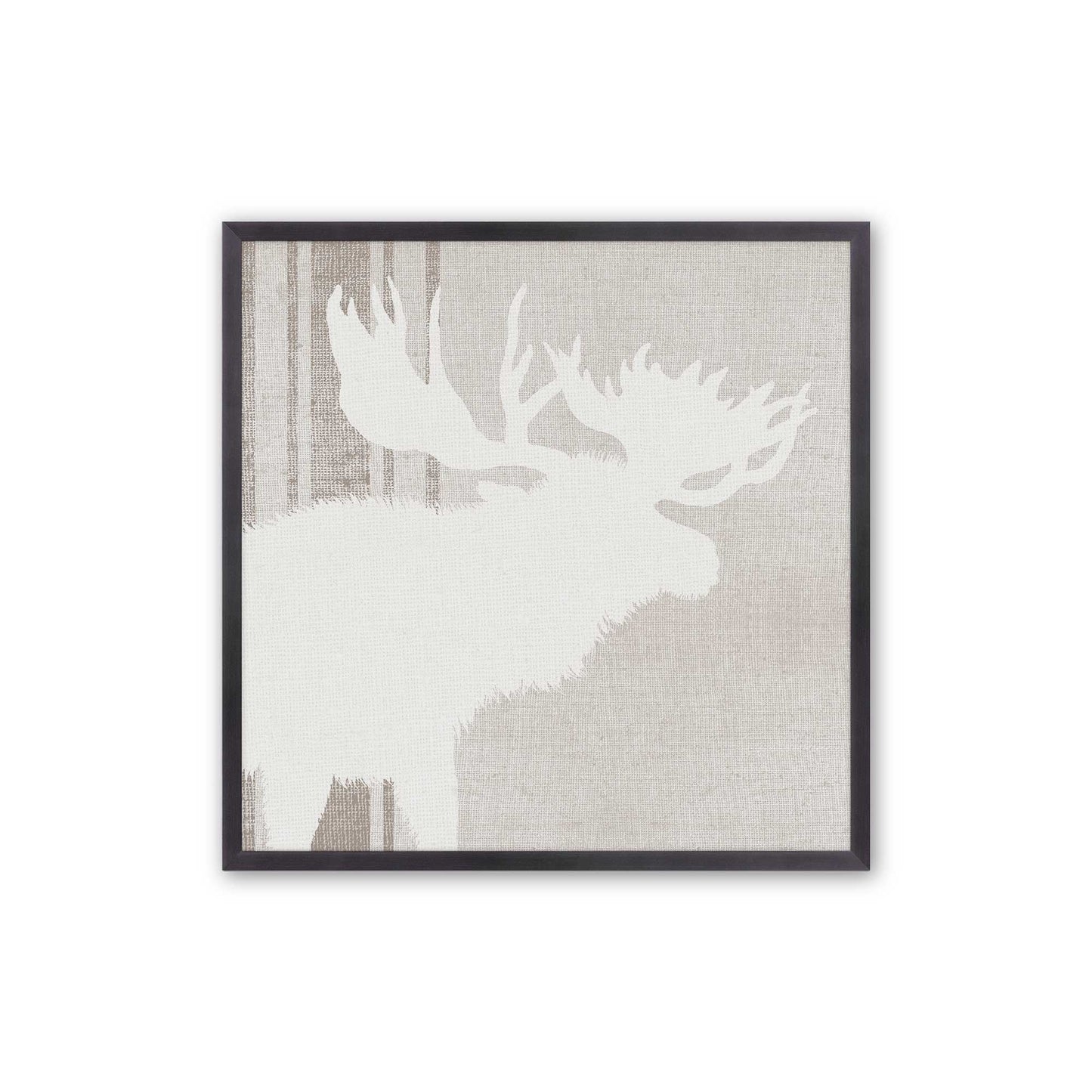 Antlered Silhouettes Set of 4 Art Prints
