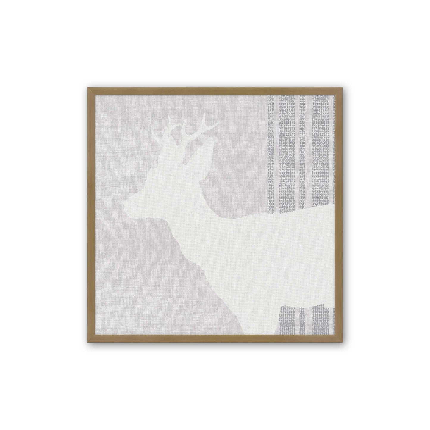 Antlered Silhouettes Set of 4 Art Prints