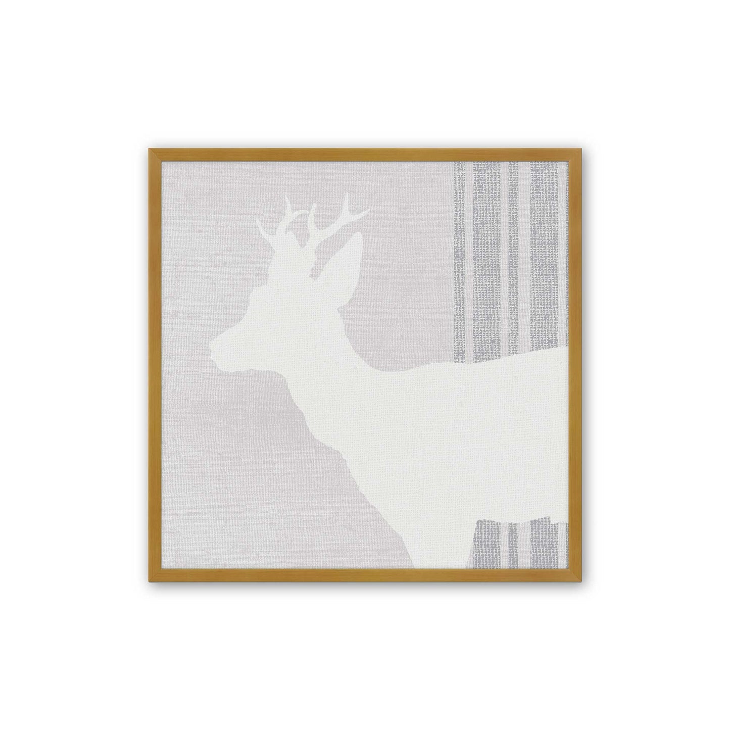 Antlered Silhouettes Set of 4 Art Prints