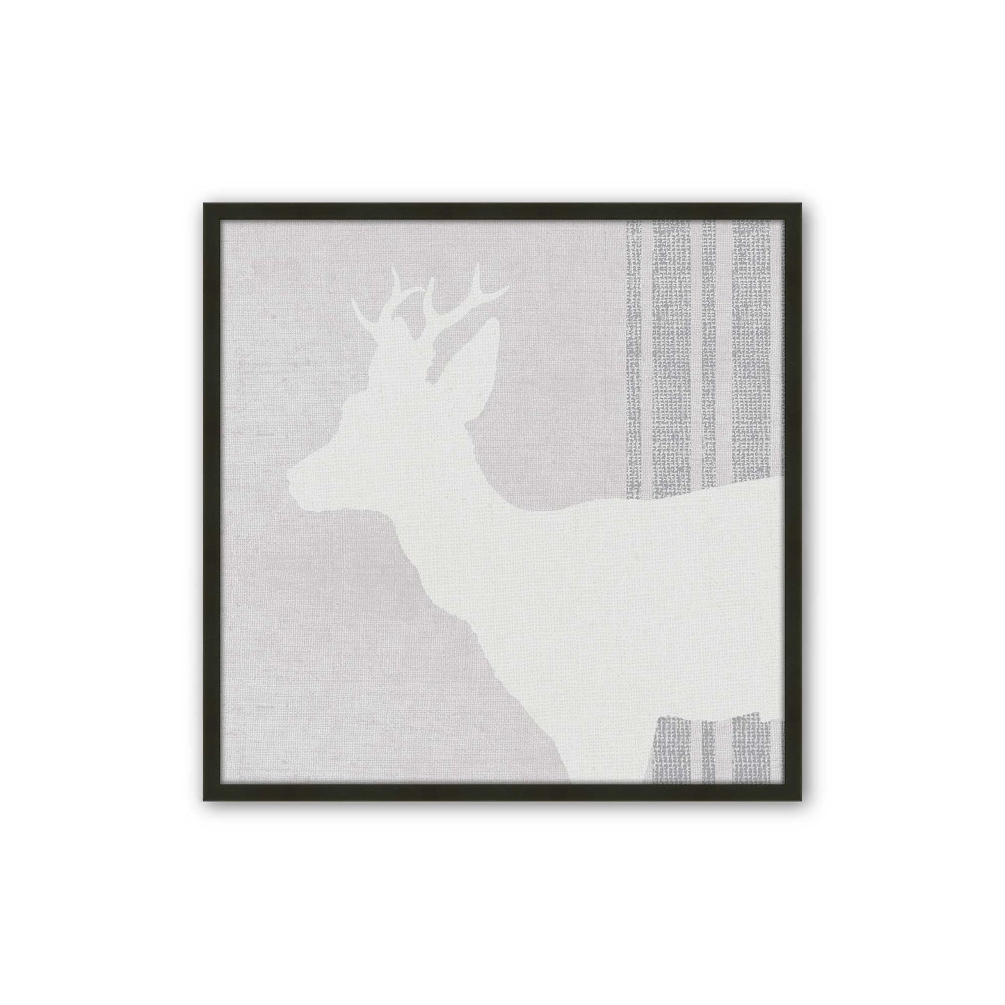 Antlered Silhouettes Set of 4 Art Prints