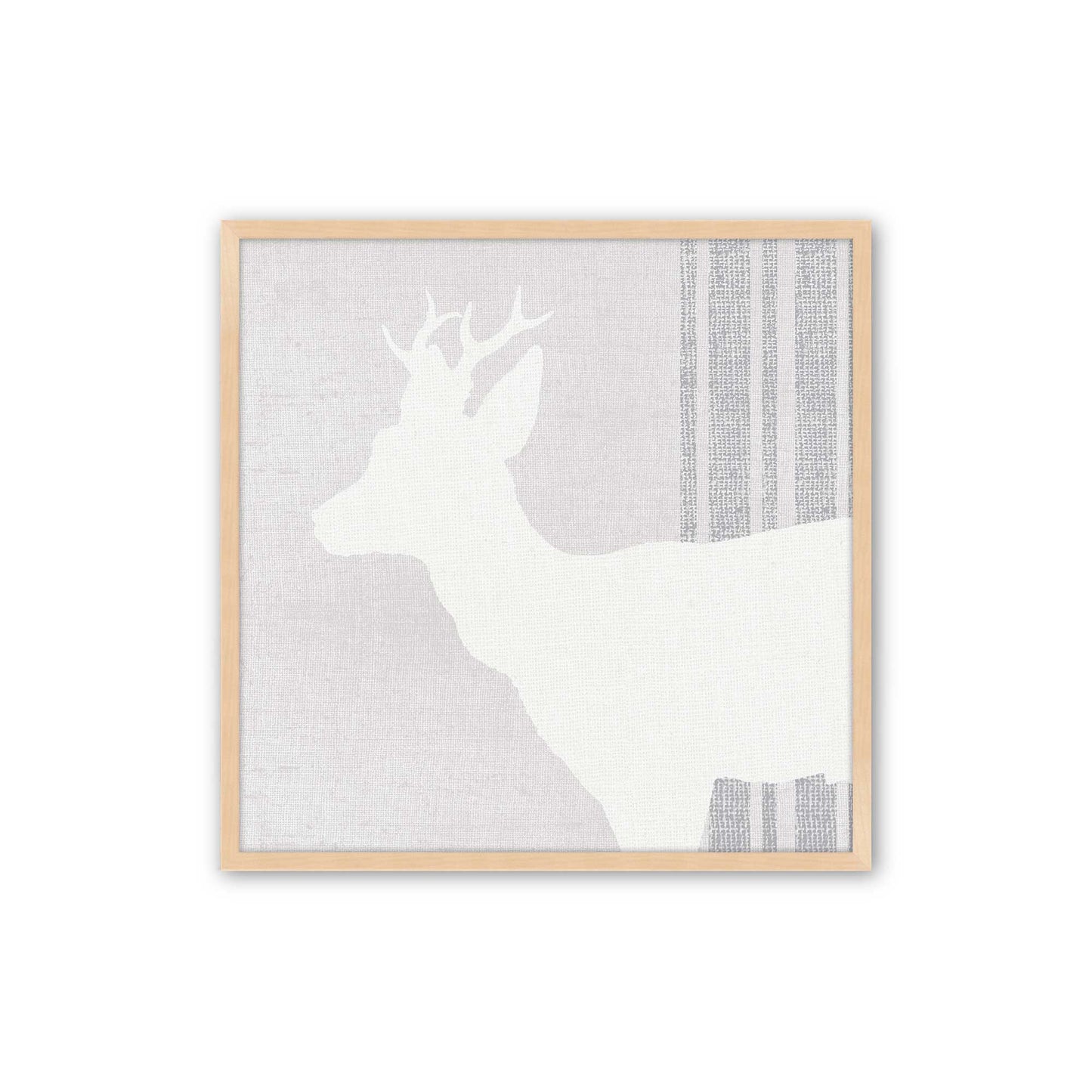 Antlered Silhouettes Set of 4 Art Prints