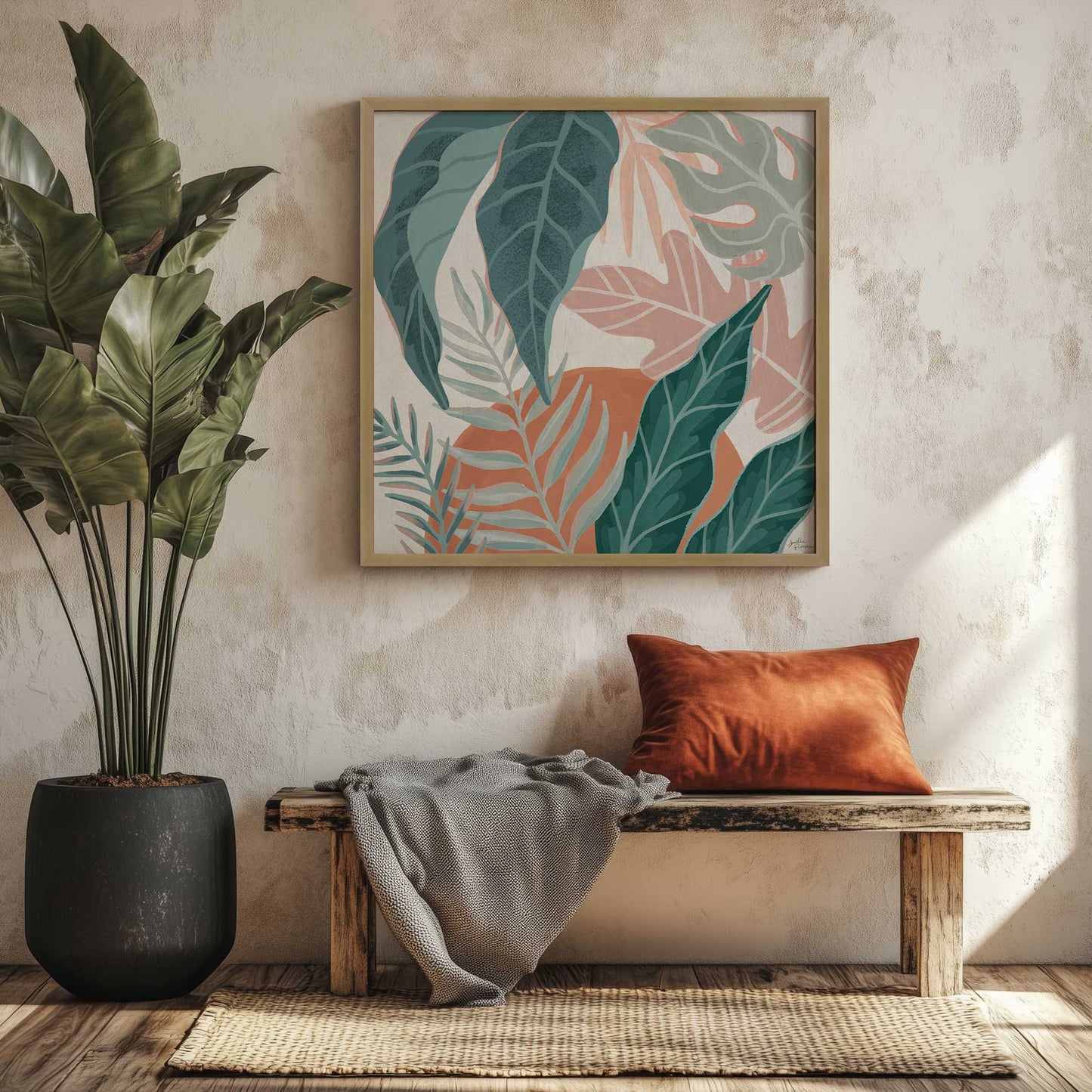 Picture of art in a room