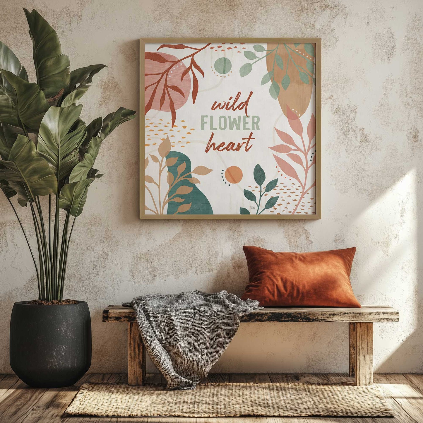 Picture of art in a room