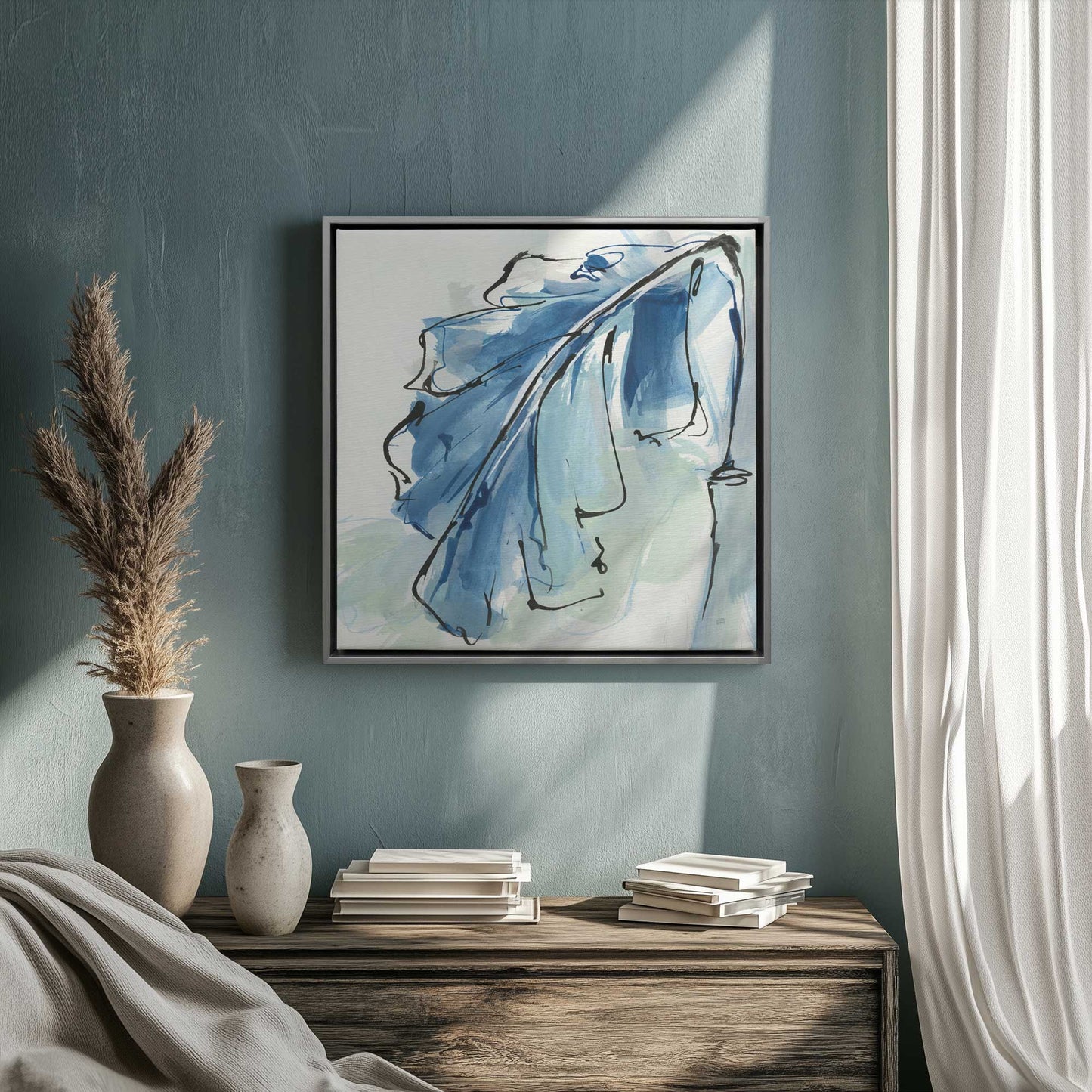 Picture of art in a room