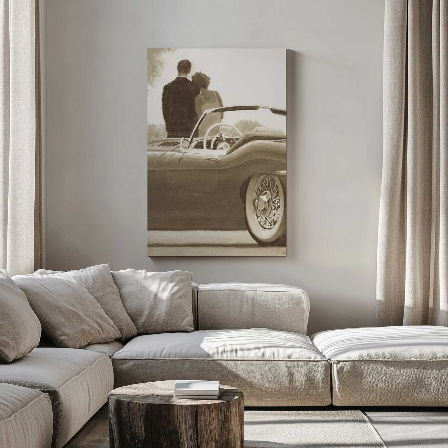 Picture of art in a room