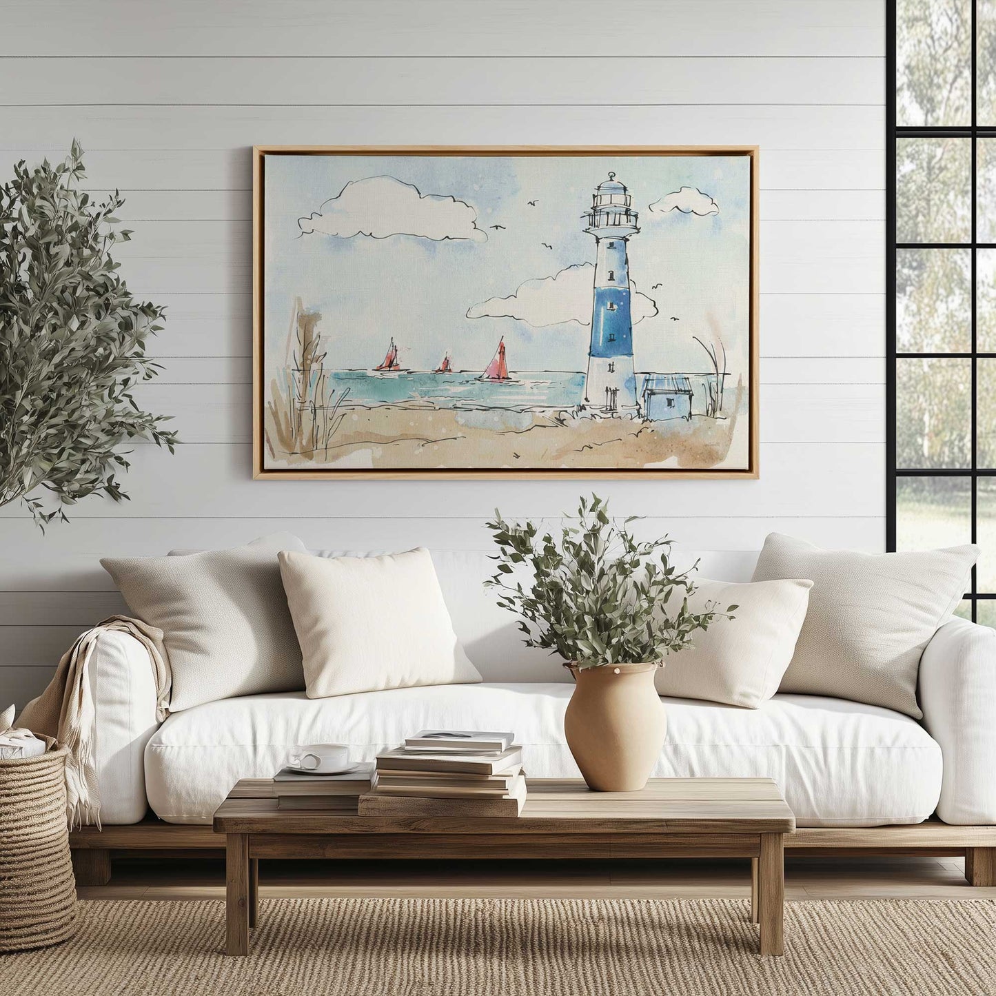 Picture of art in a room