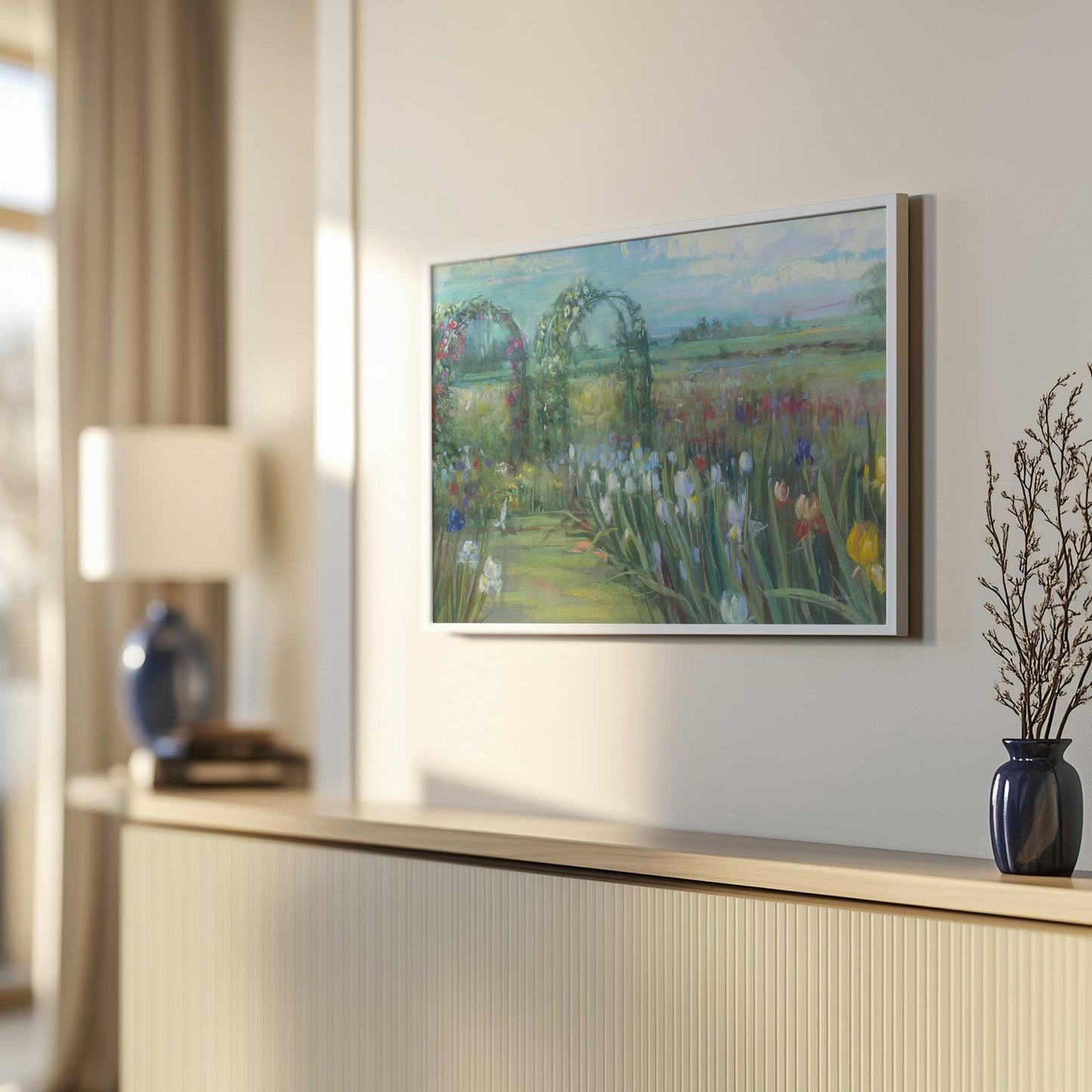Picture of art in a room