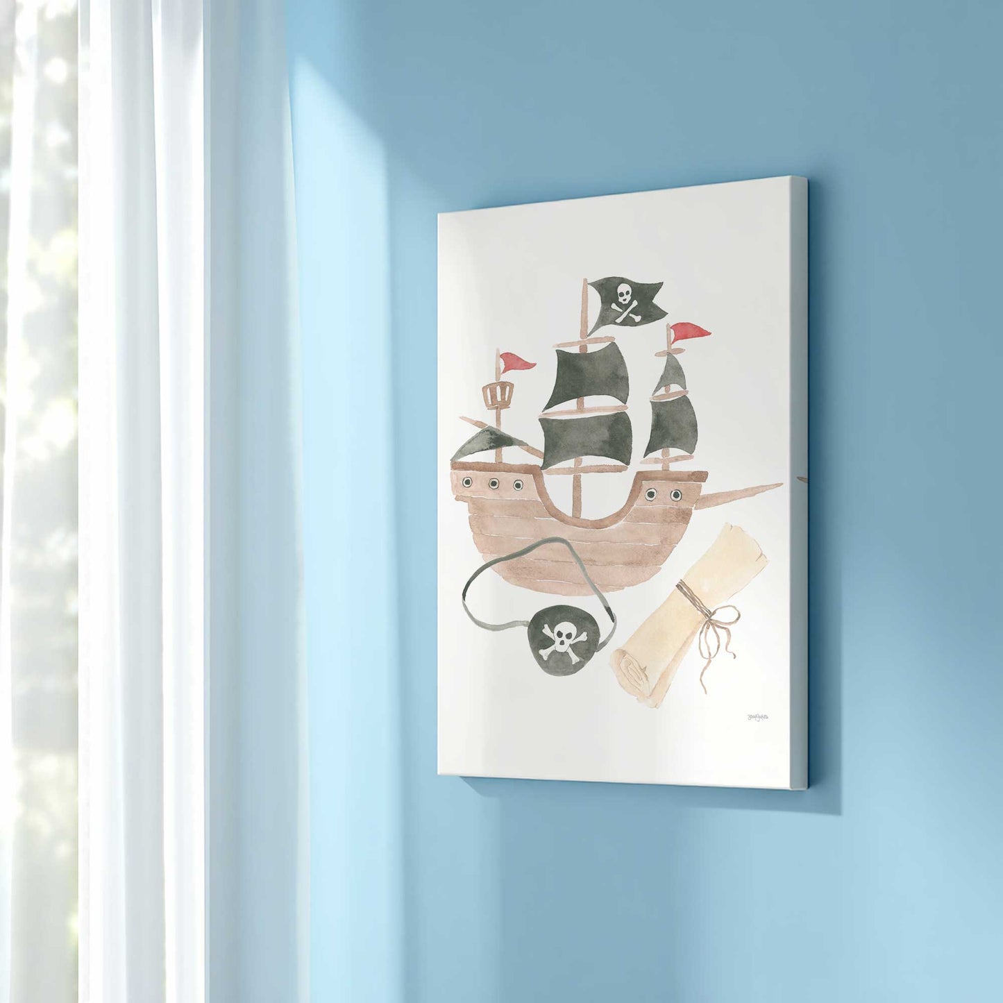 Picture of art in a room