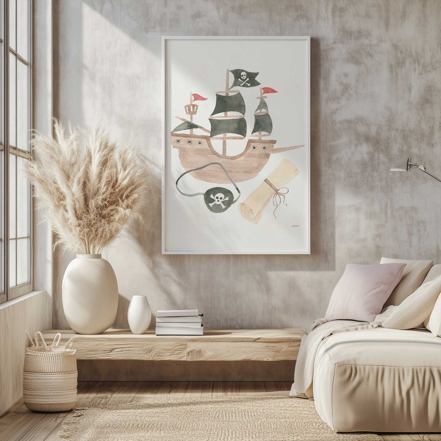 Picture of art in a room