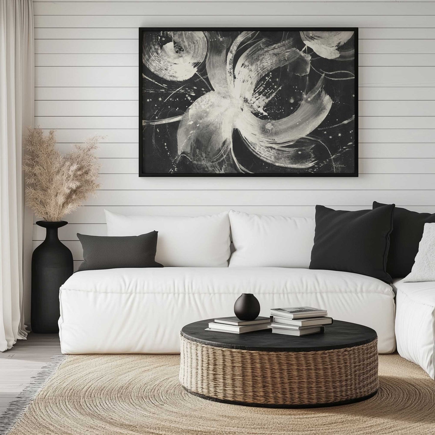 Picture of art in a room