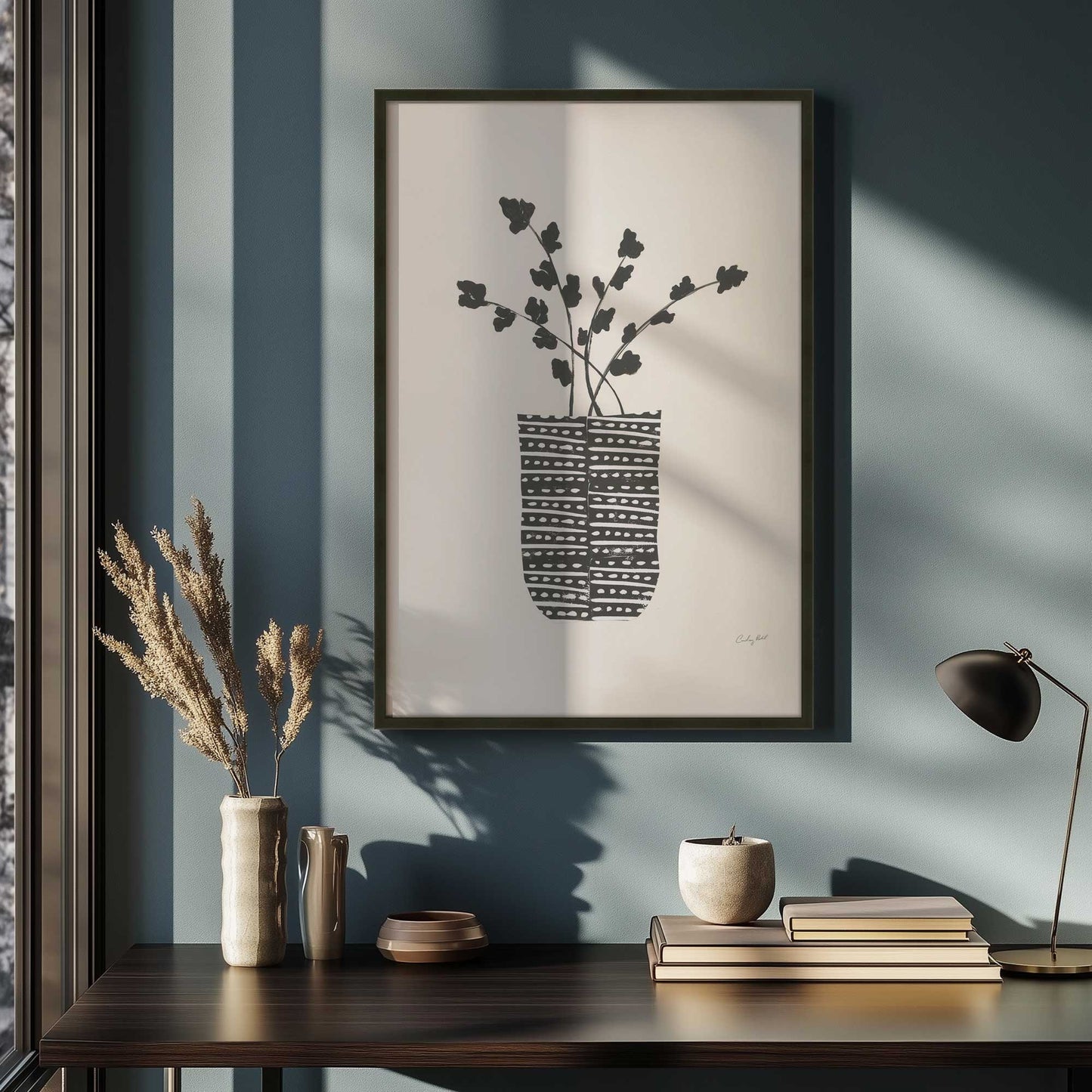 Picture of art in a room