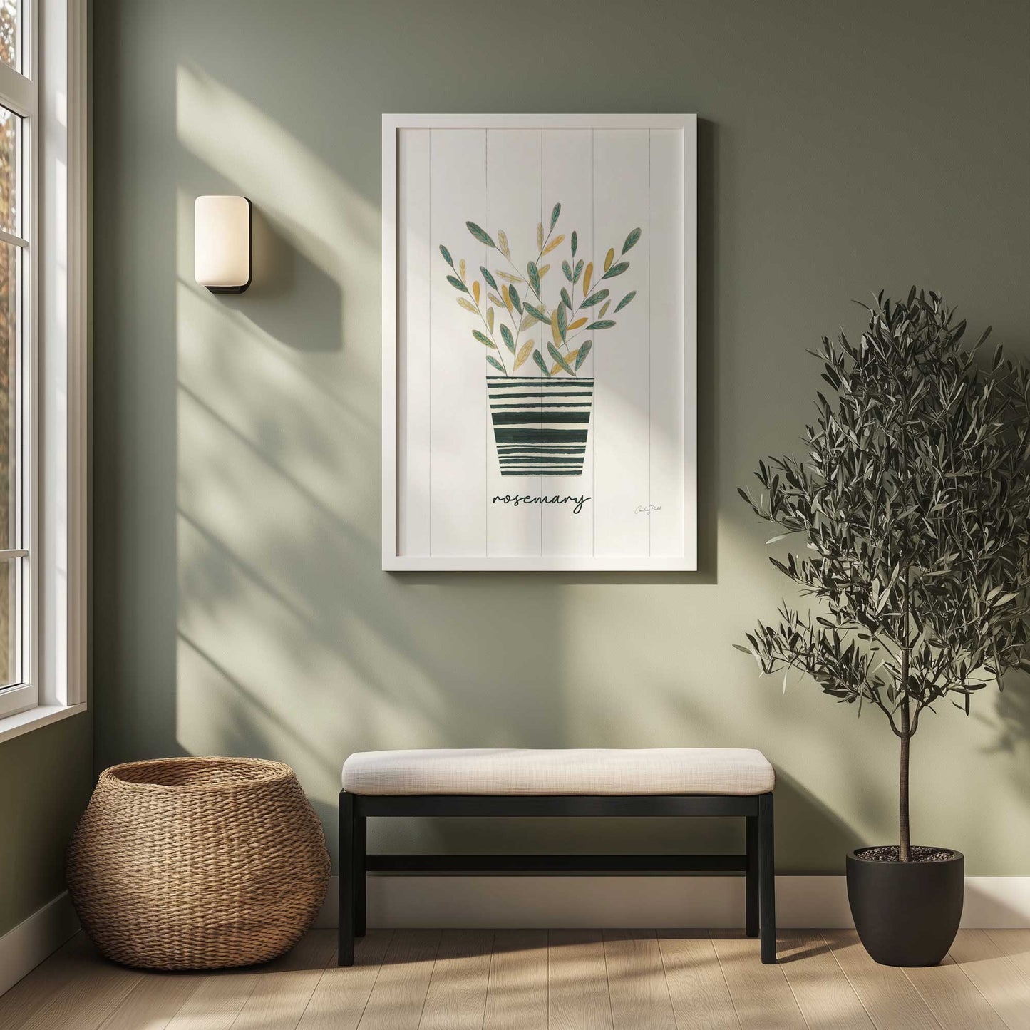 Picture of art in a room