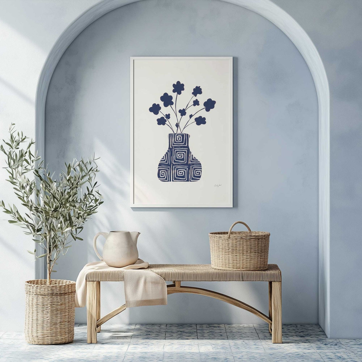 Picture of art in a room