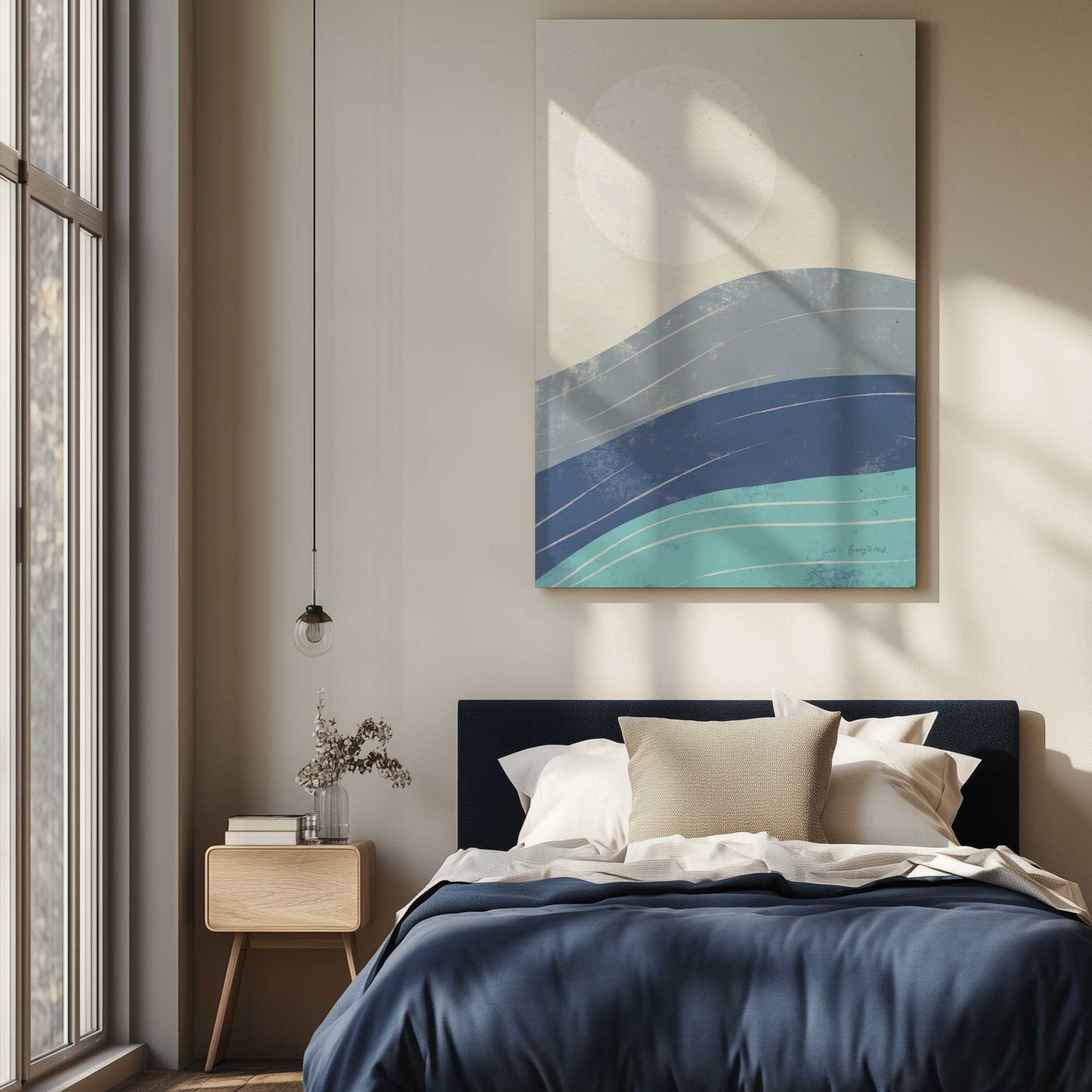 Picture of art in a room
