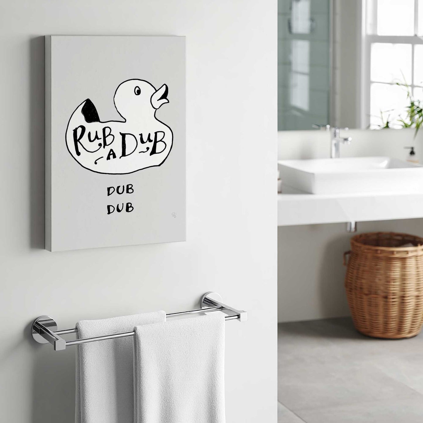 Picture of art in a room