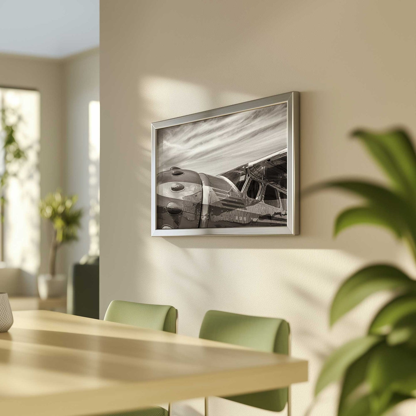 Picture of art in a room