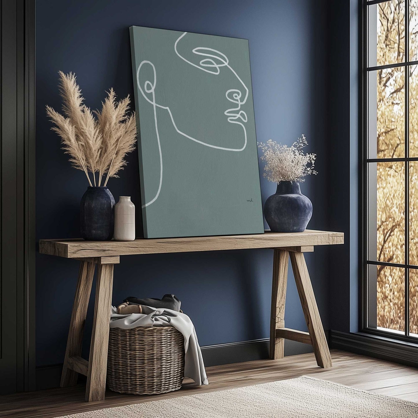 Picture of art in a room