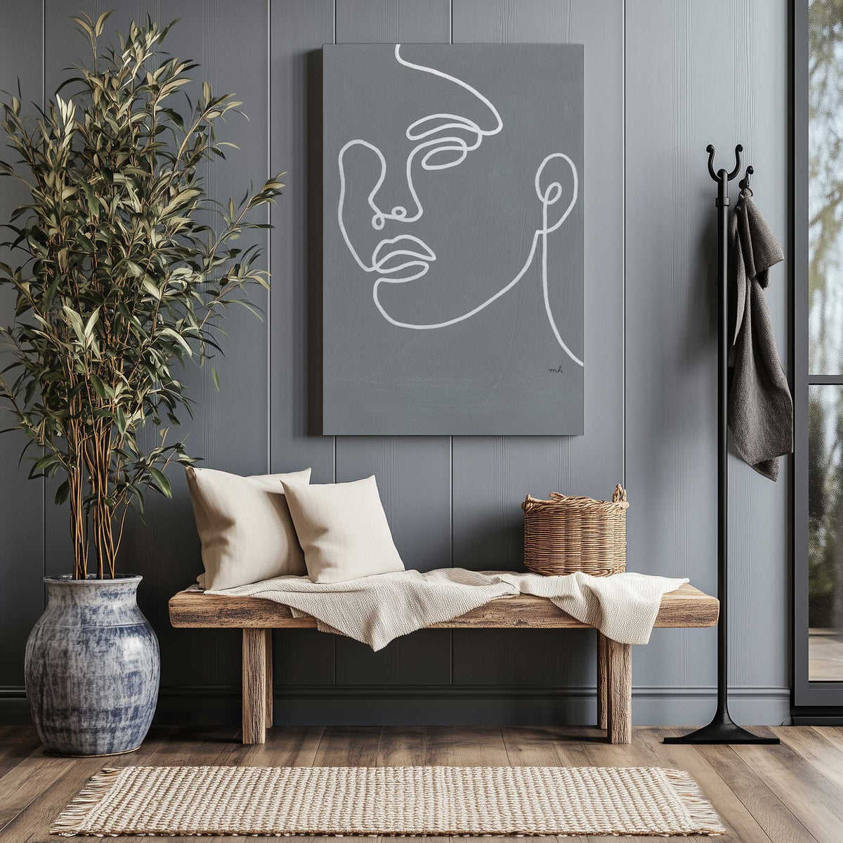 Picture of art in a room