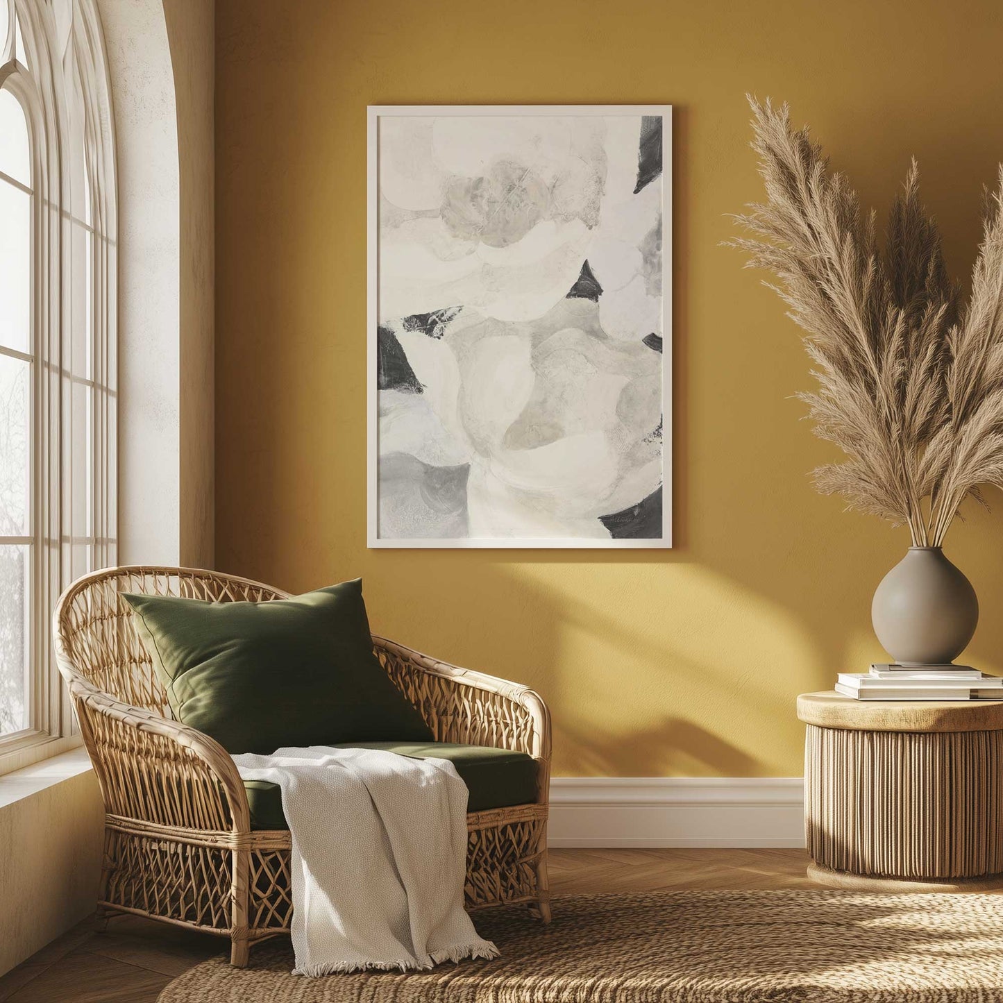 Picture of art in a room