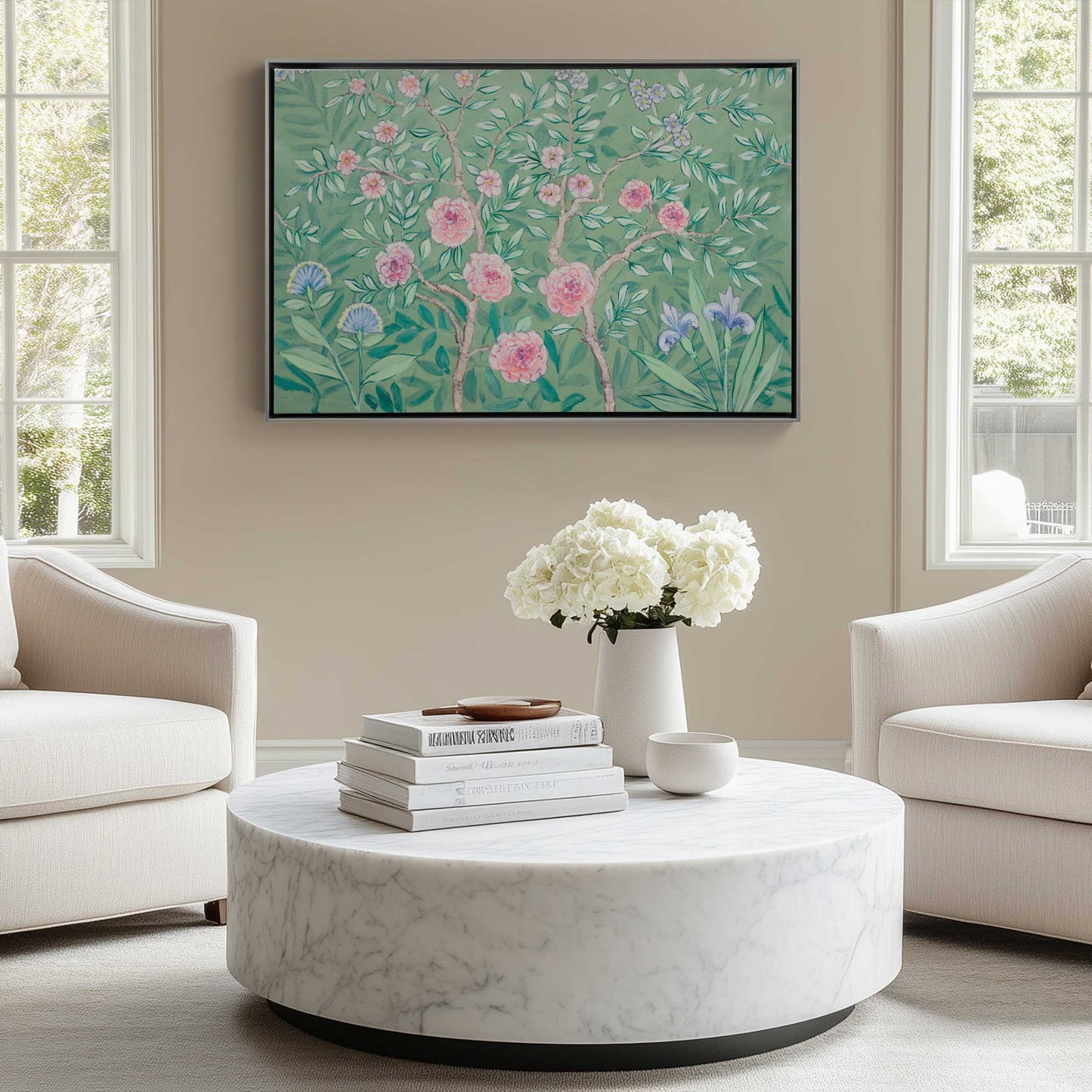 Picture of art in a room