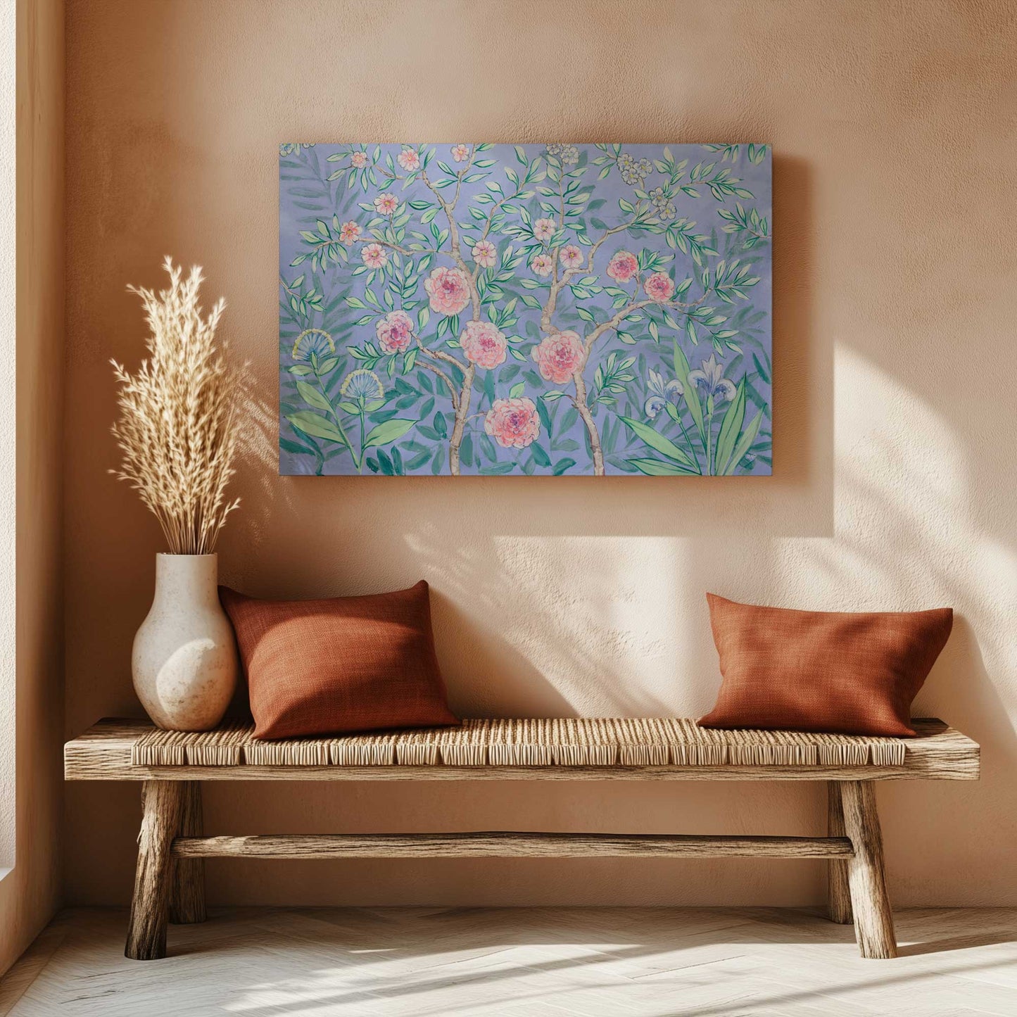 Picture of art in a room