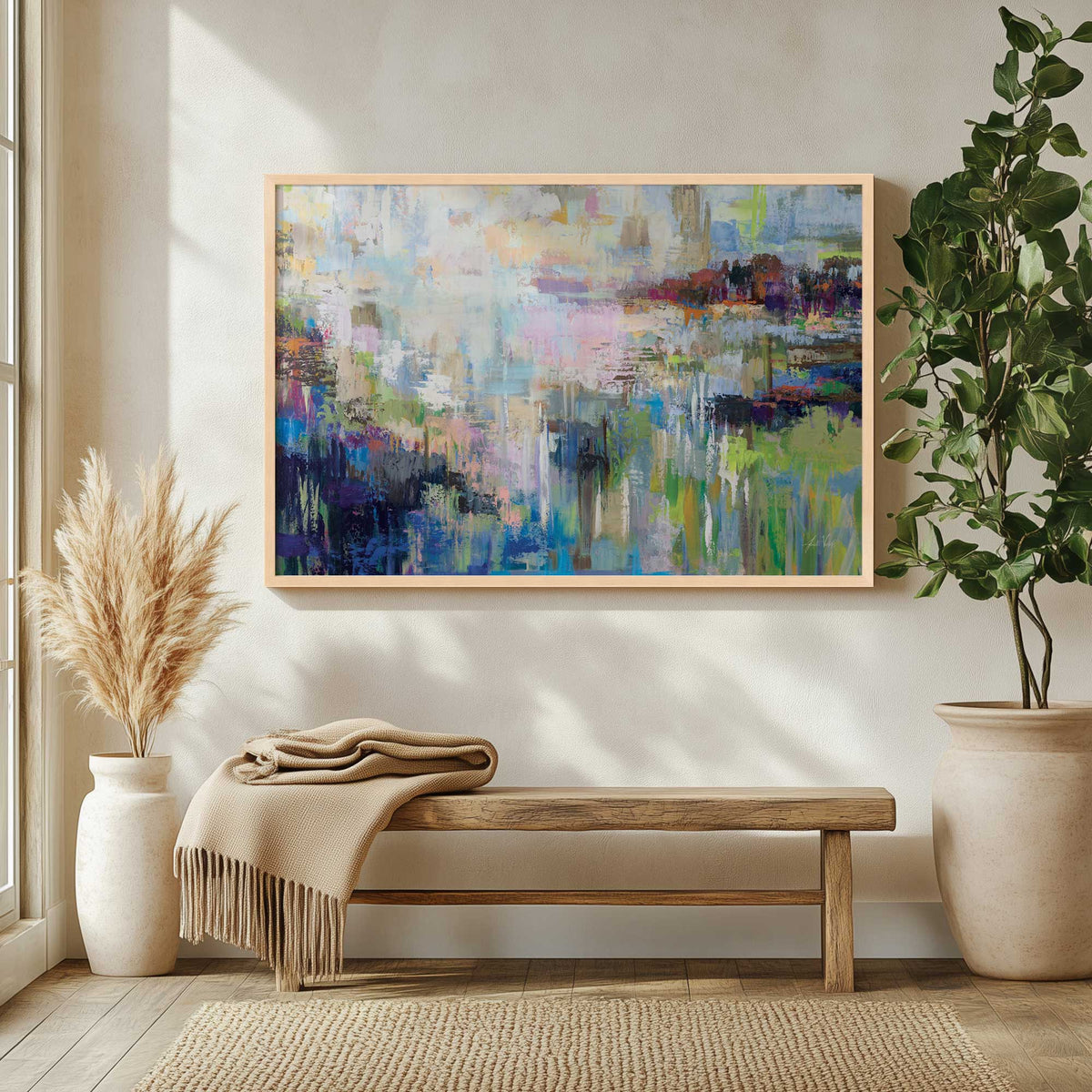 Picture of art in a room