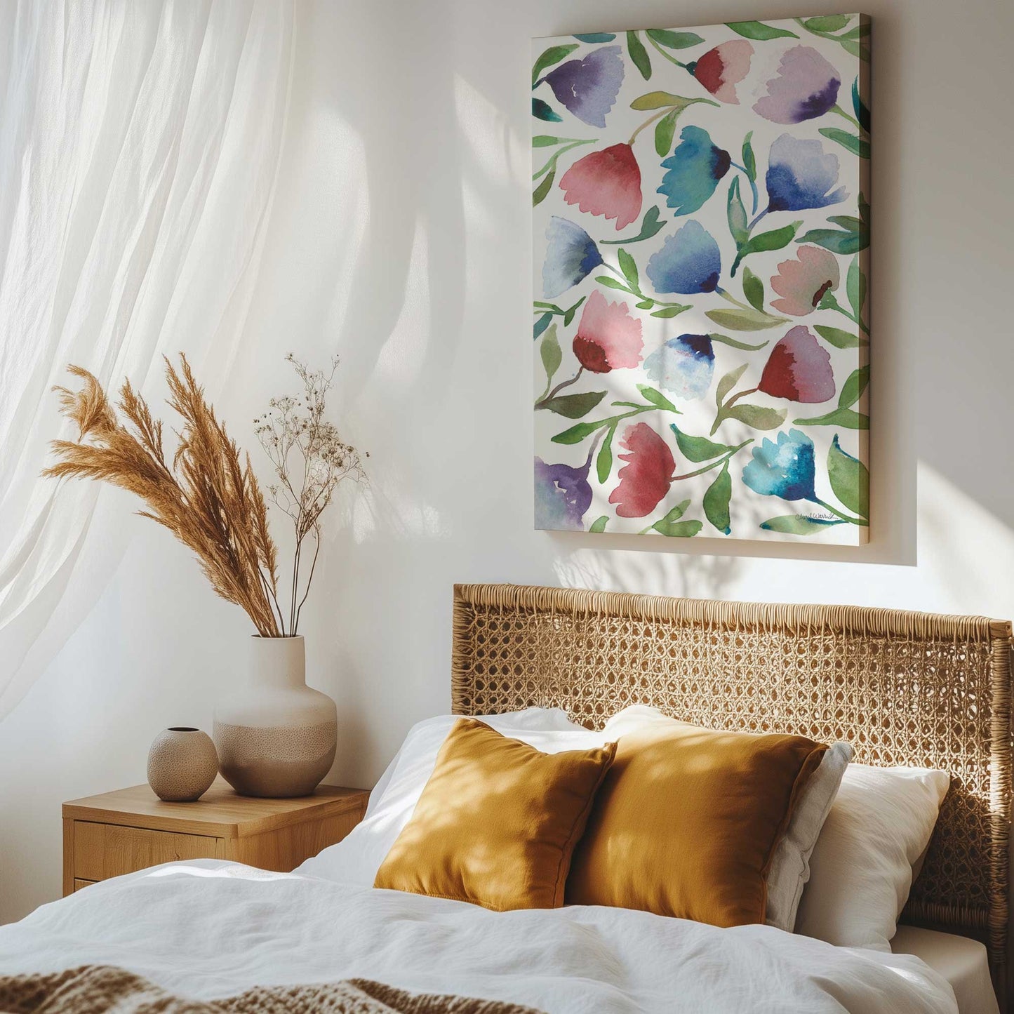 Picture of art in a room
