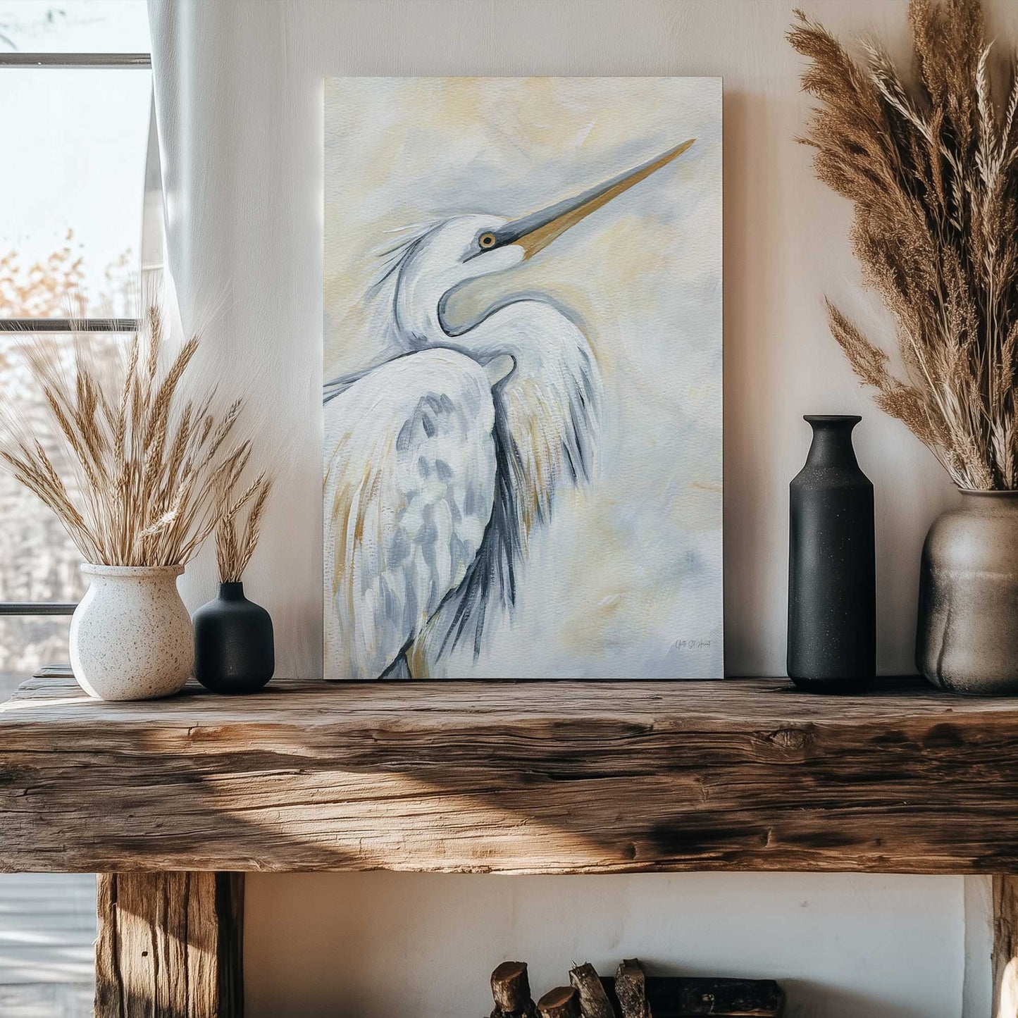 Picture of art in a room