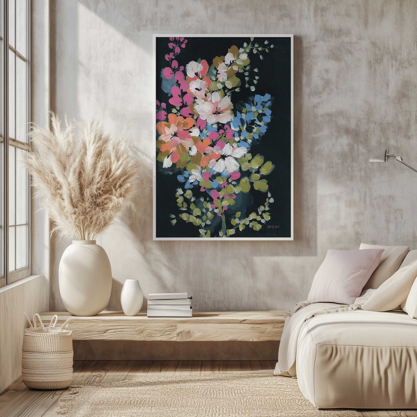 Picture of art in a room