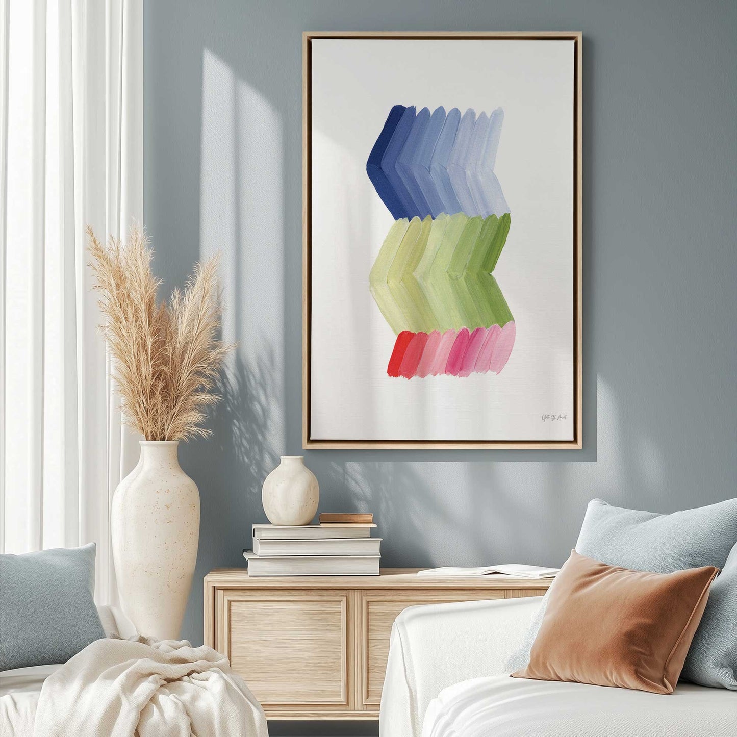 Picture of art in a room