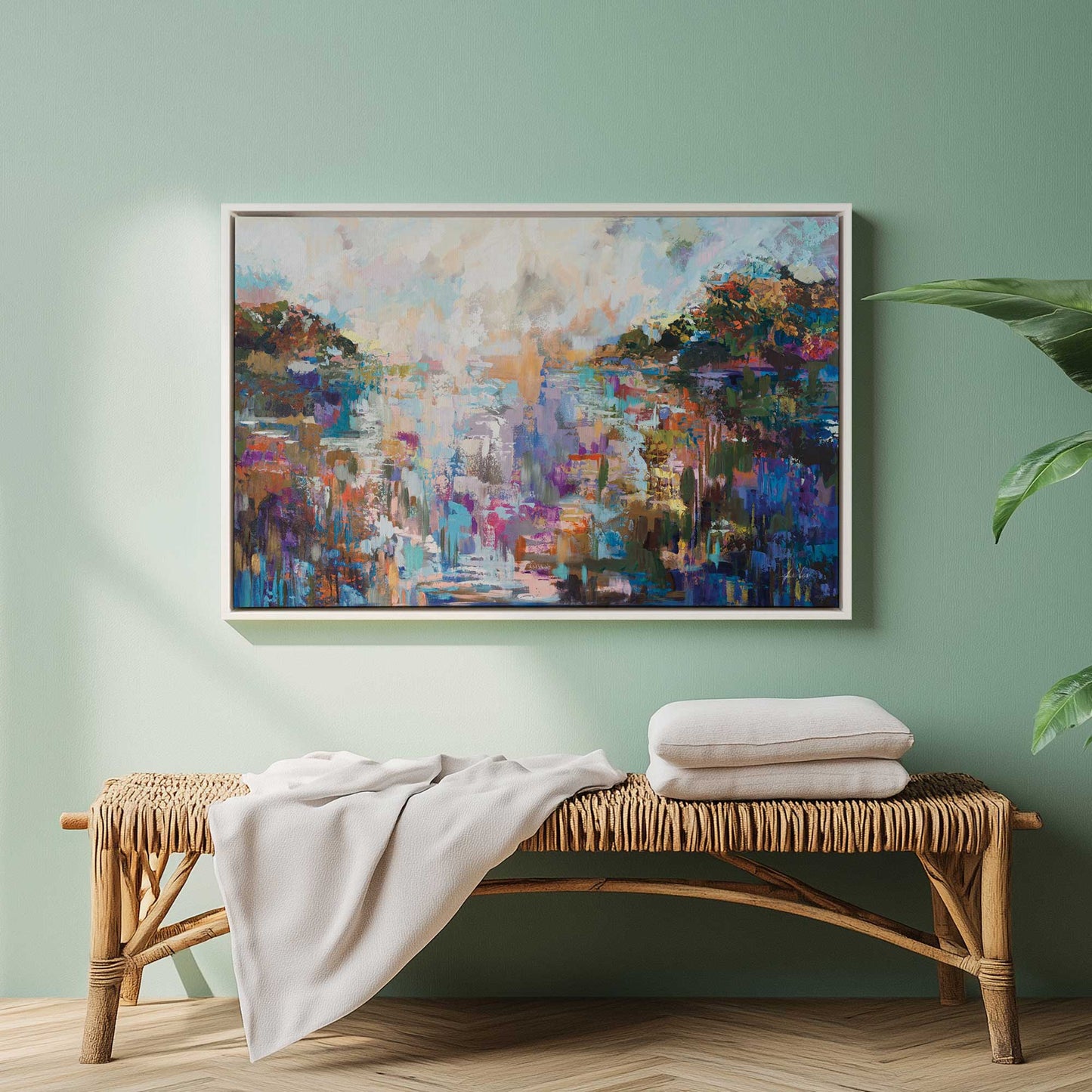 Picture of art in a room
