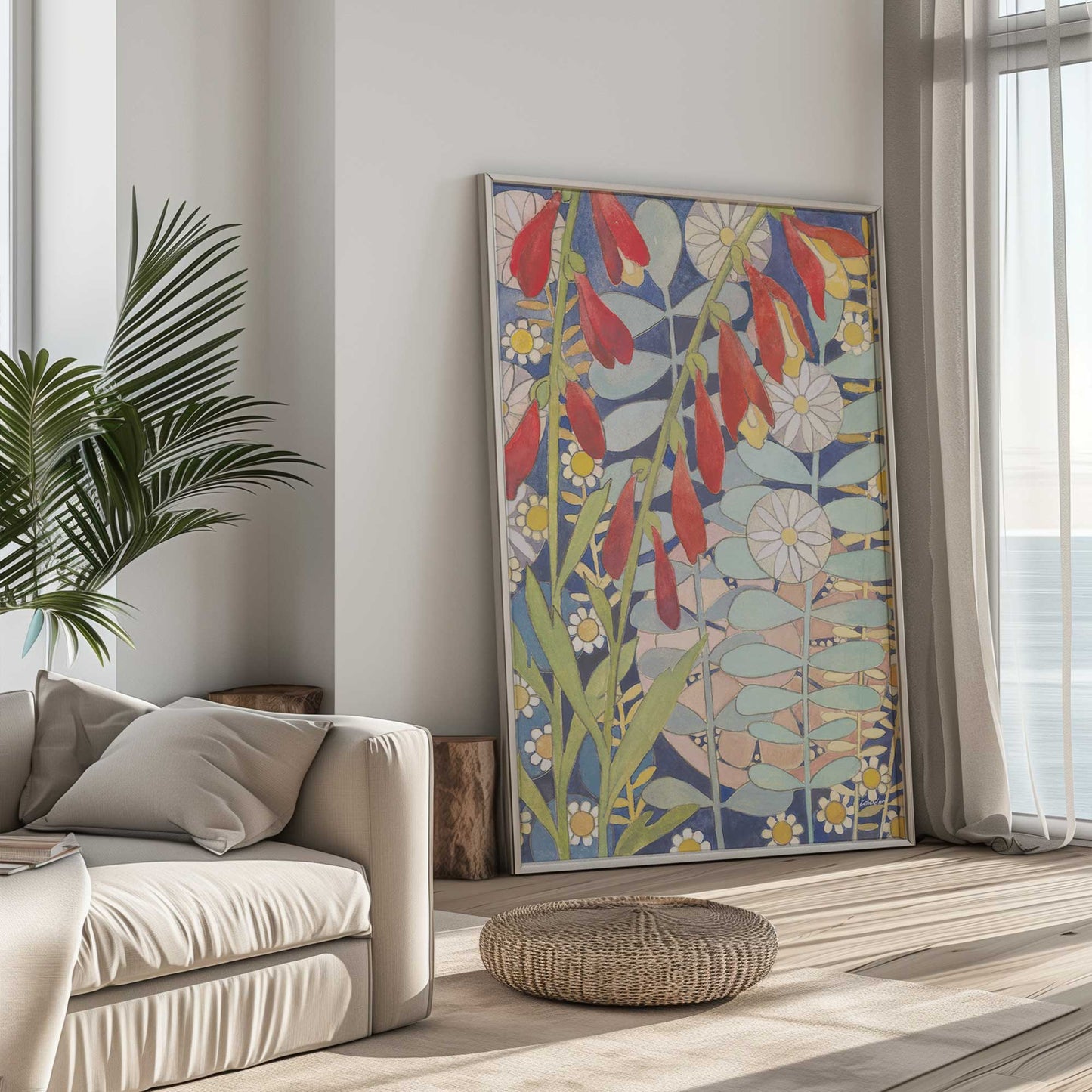Picture of art in a room