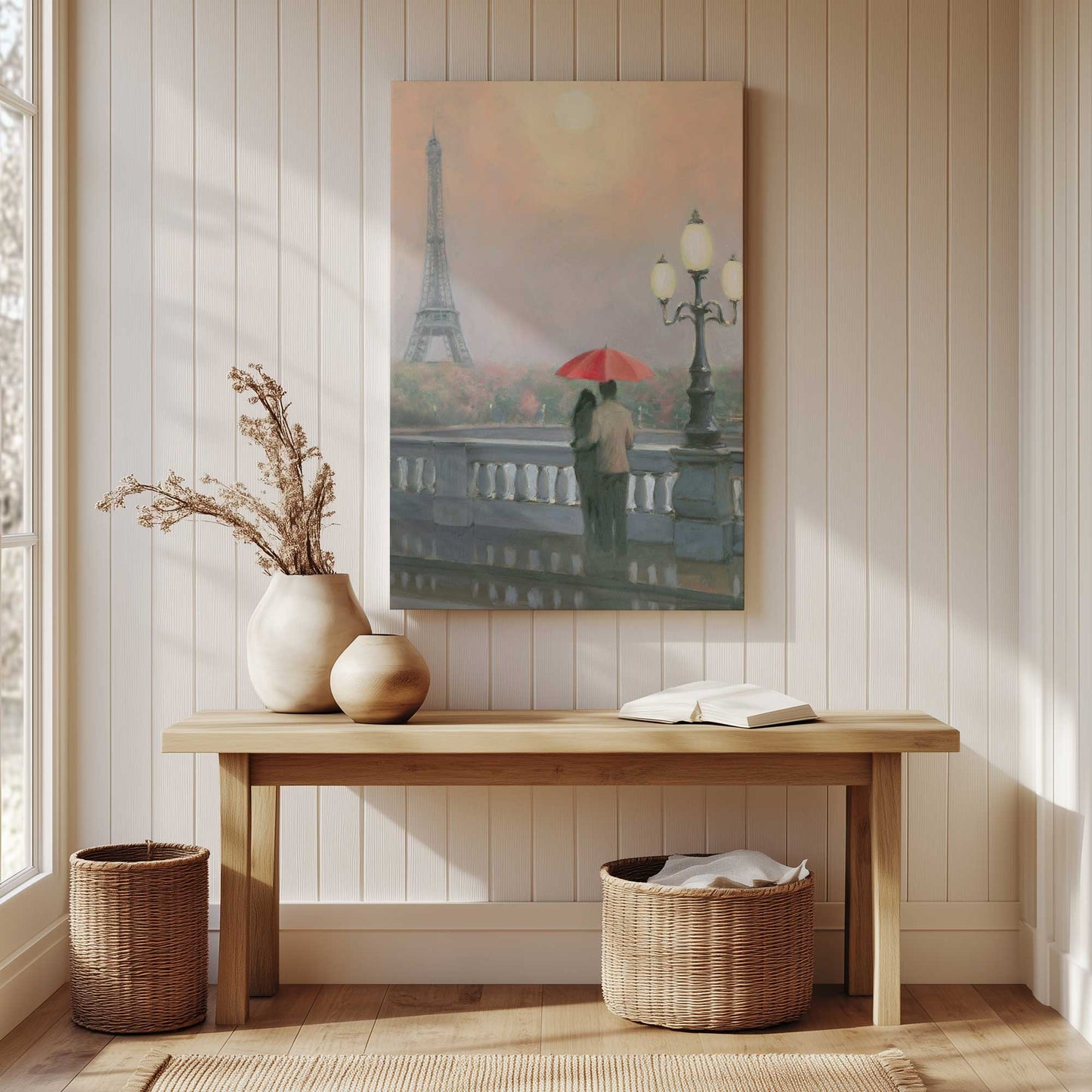 Picture of art in a room