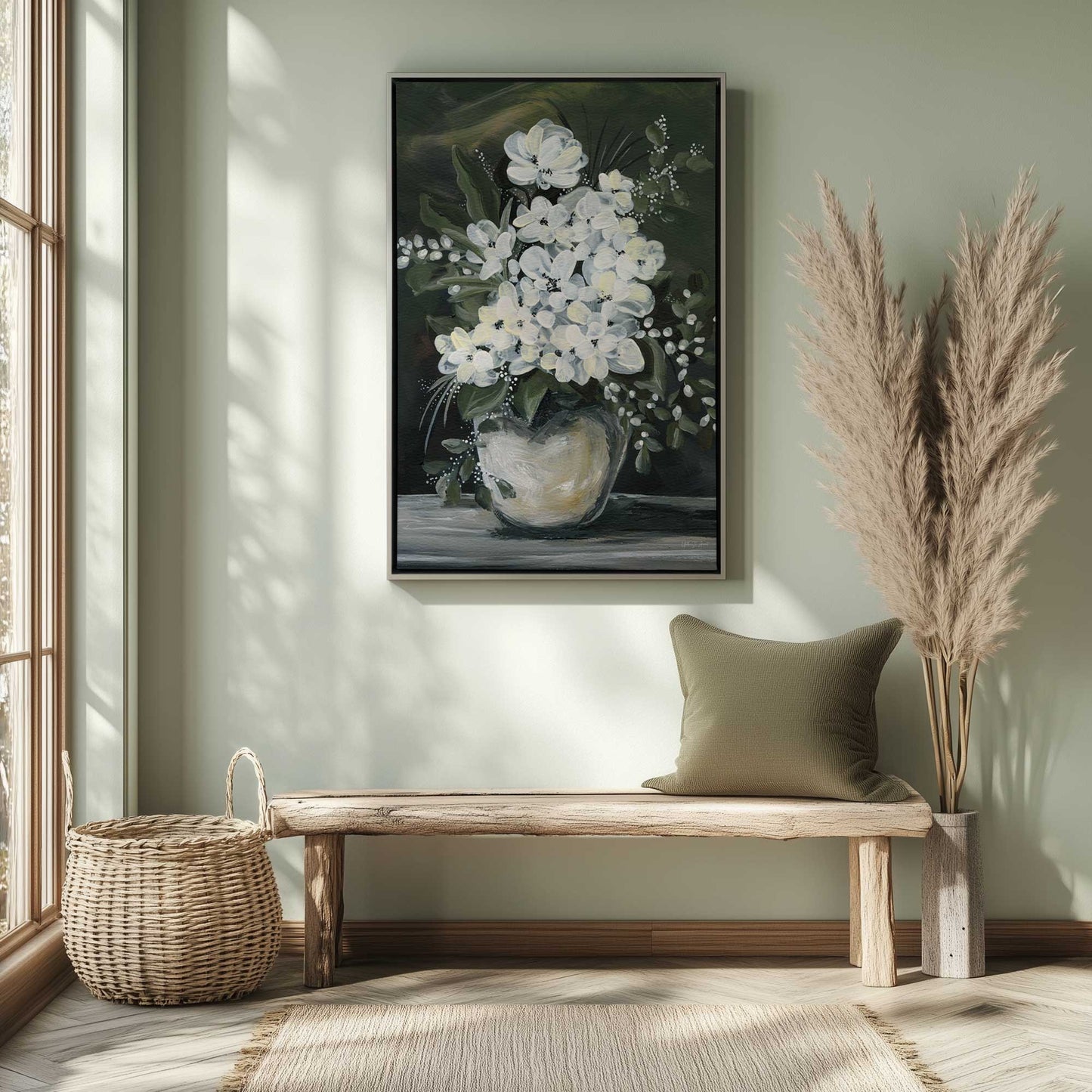 Picture of art in a room
