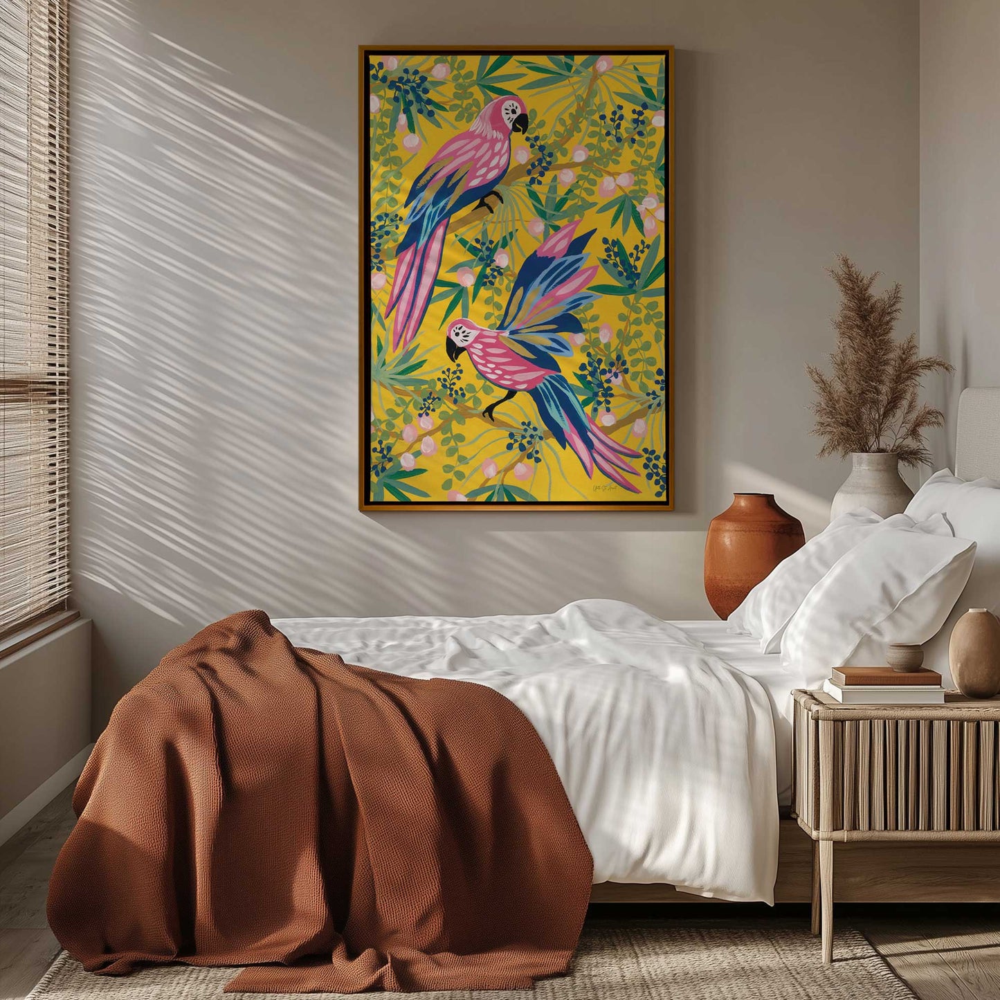 Picture of art in a room