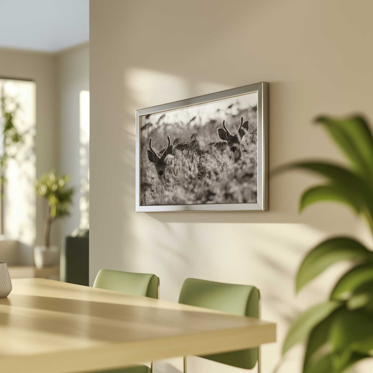 Picture of art in a room