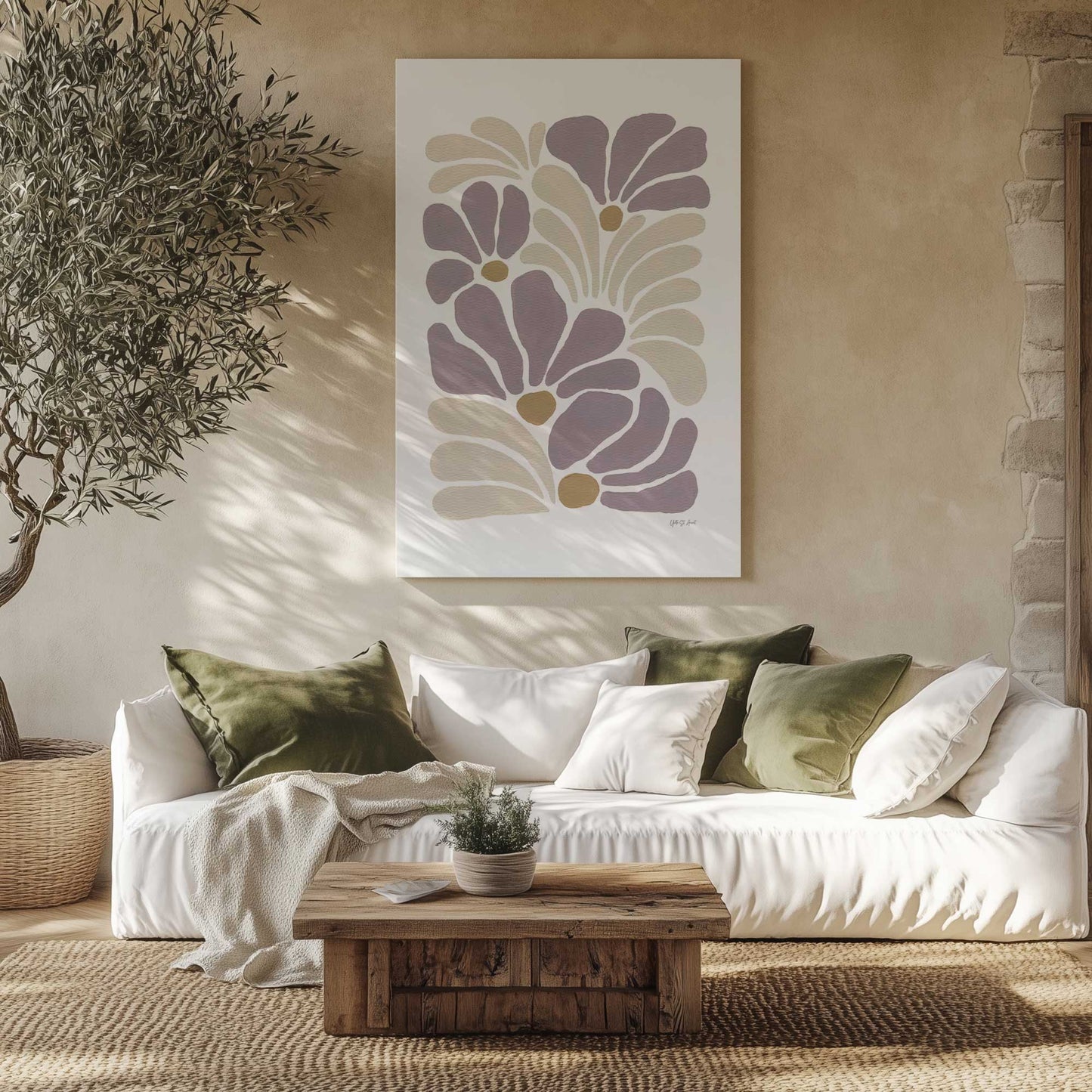 Picture of art in a room