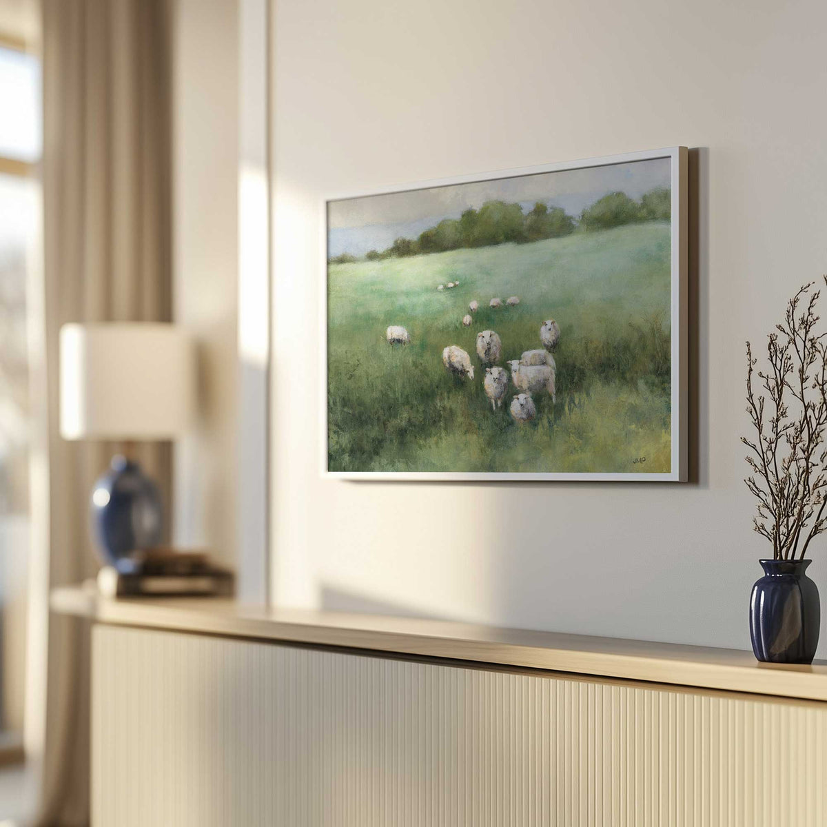 Picture of art in a room