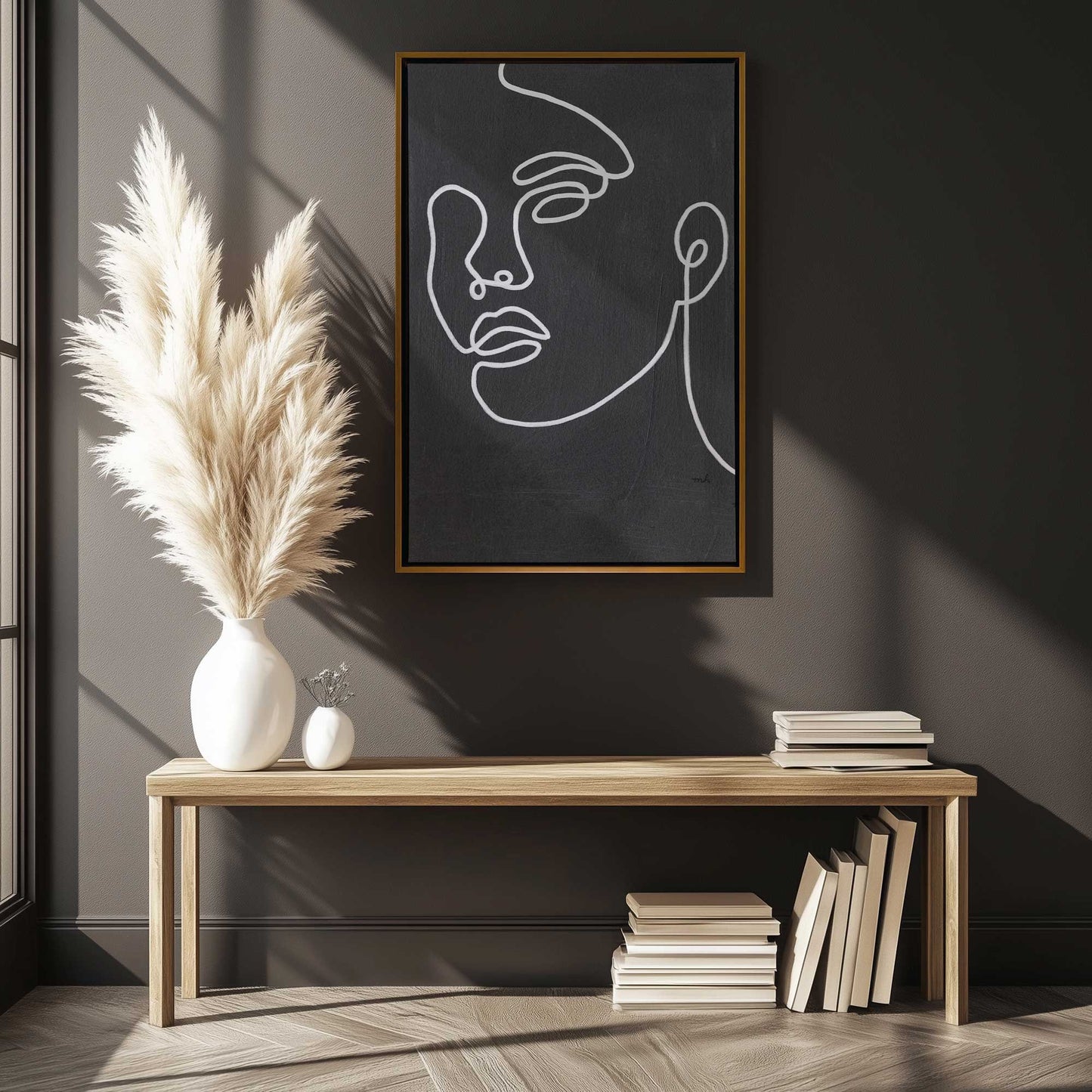 Picture of art in a room