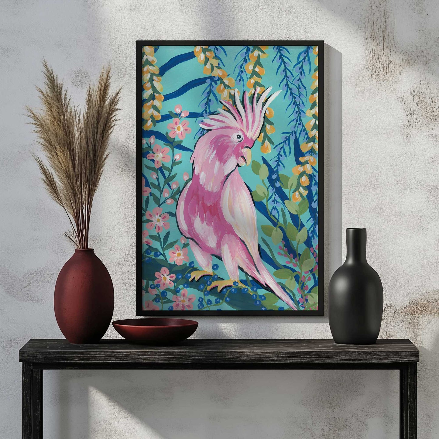 Picture of art in a room